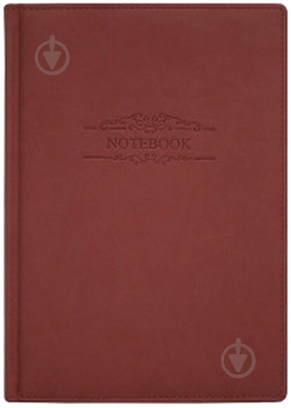 Дневник недатированный бордо клетка Optima Vivella A5 O20823-18 - фото 1