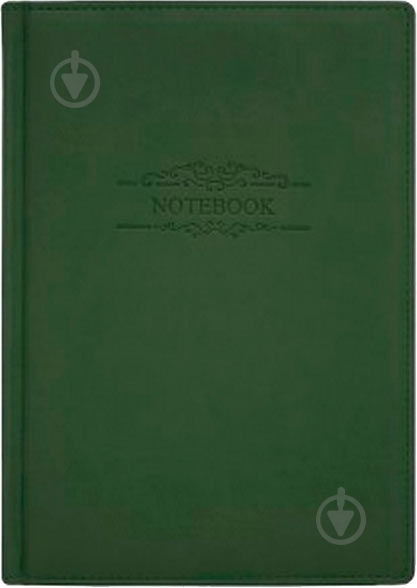 Дневник недатированный зеленый клетка Optima Vivella A5 O20823-04 - фото 1