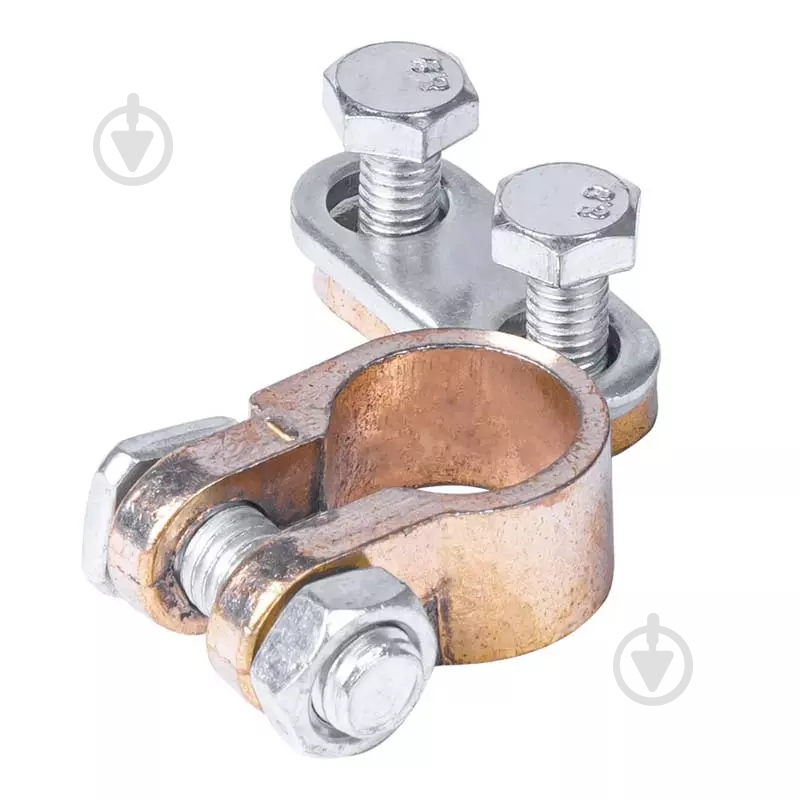 Клеммы для аккумулятора AMiO 600AMP минус (01661) - фото 1 Клеммы для аккумулятора AMiO 600AMP минус (01661) - фото 1