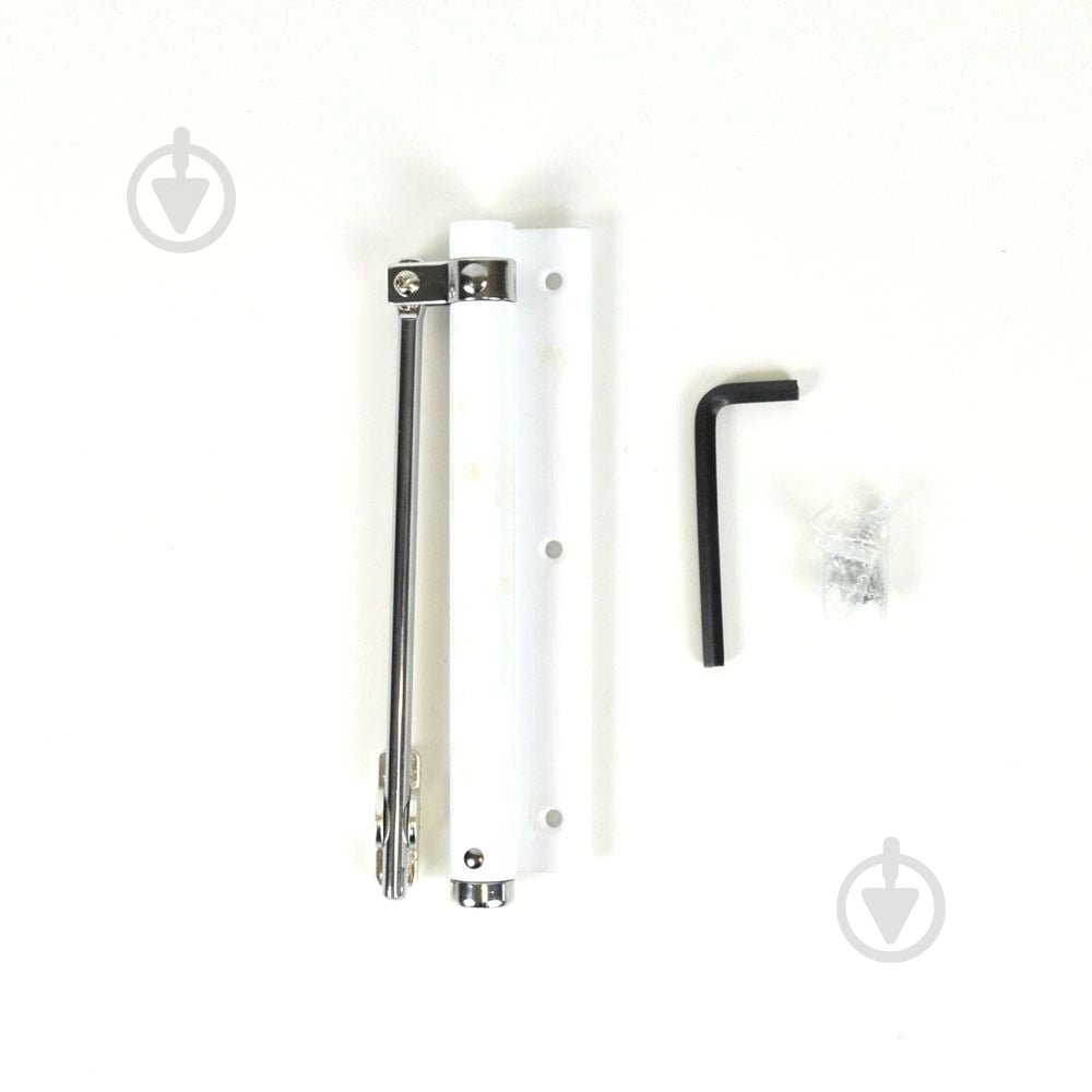 Доводчик дверной Atis AS-0254 белый 50 кг - фото 3