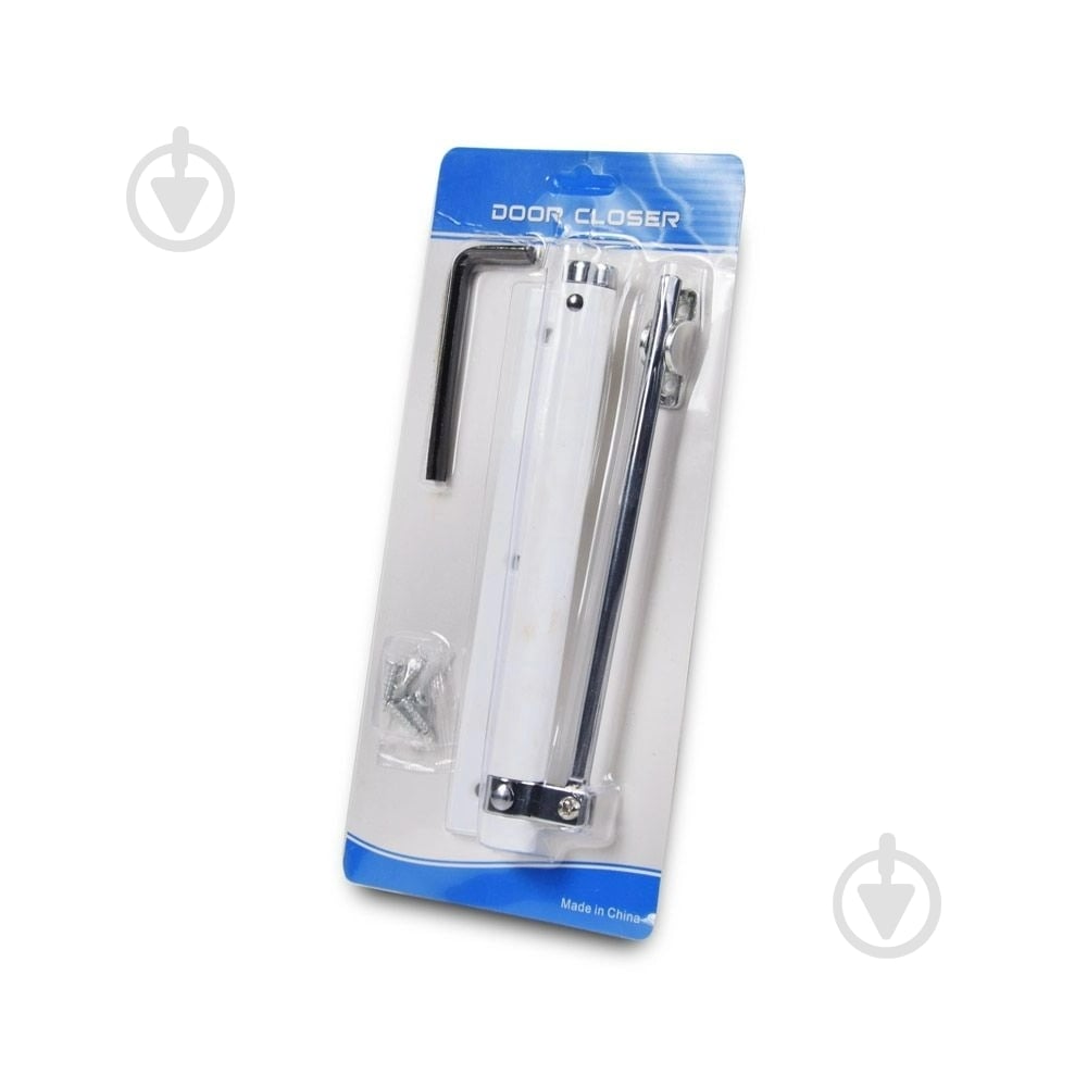 Доводчик дверной Atis AS-0254 белый 50 кг - фото 2