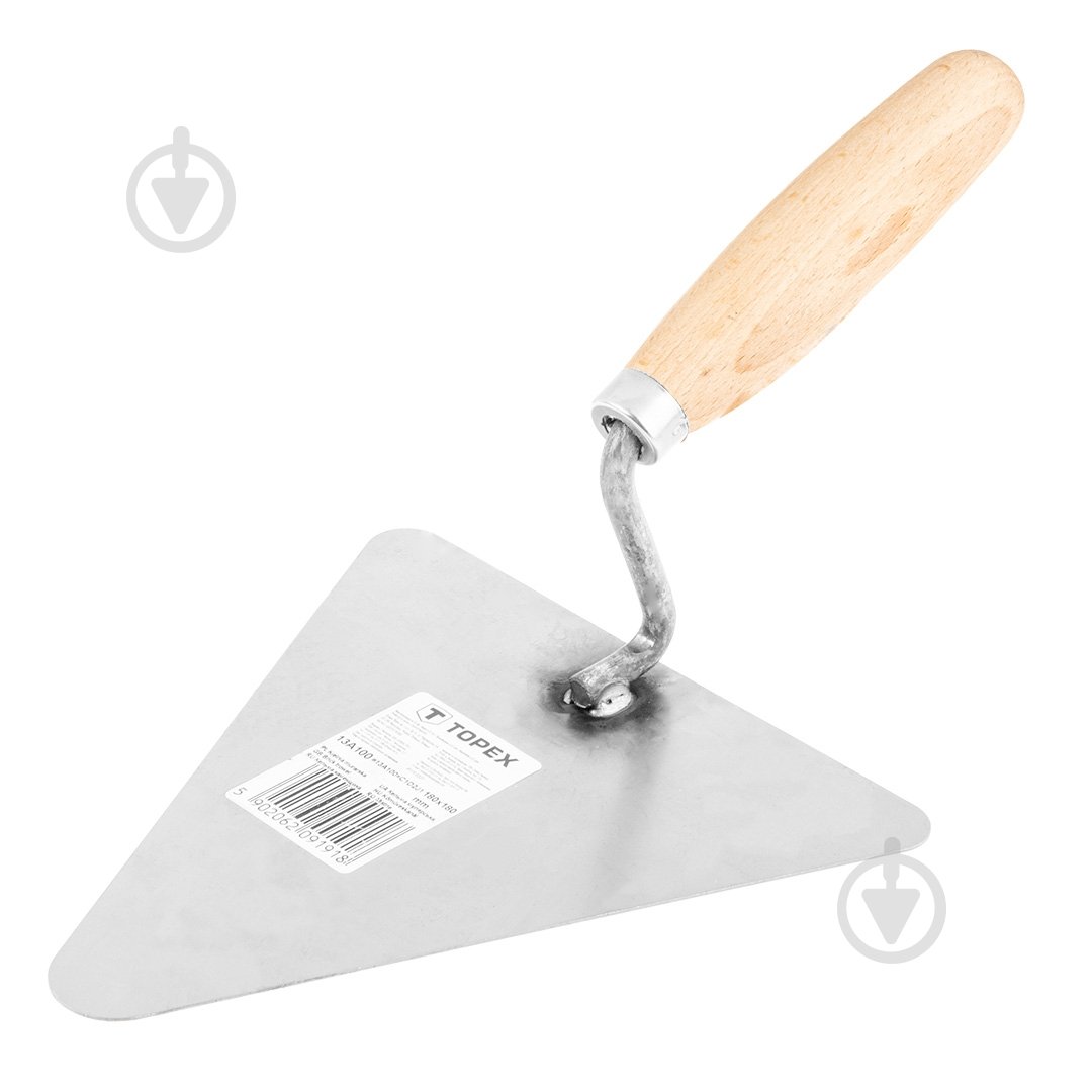 Мастерок каменщика Topex 180х170 мм 13A100 - фото 1 Мастерок каменщика Topex 180х170 мм 13A100 - фото 1