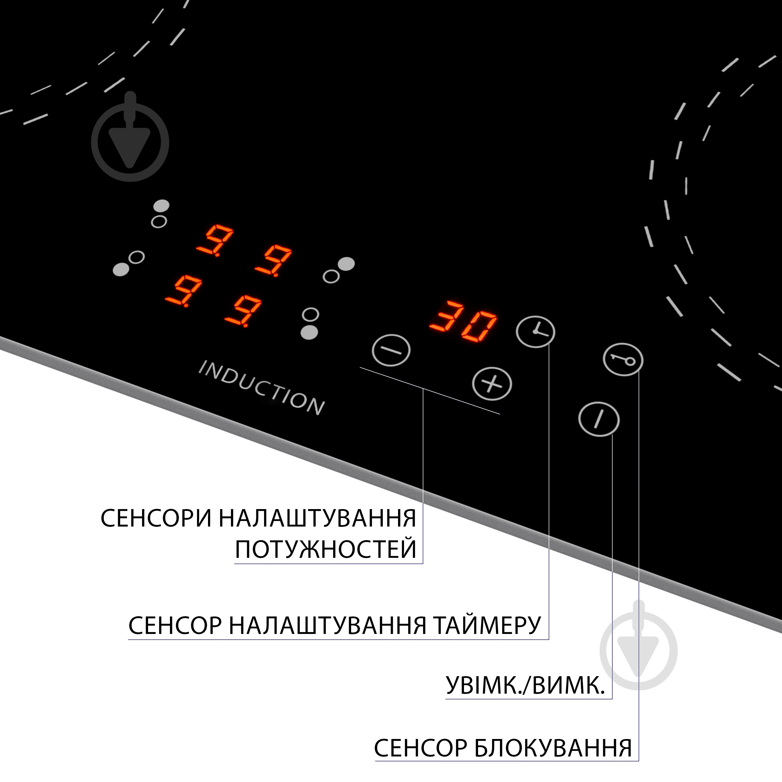 Плита индукционная индукционная Minola MI 6038 KBL - фото 6