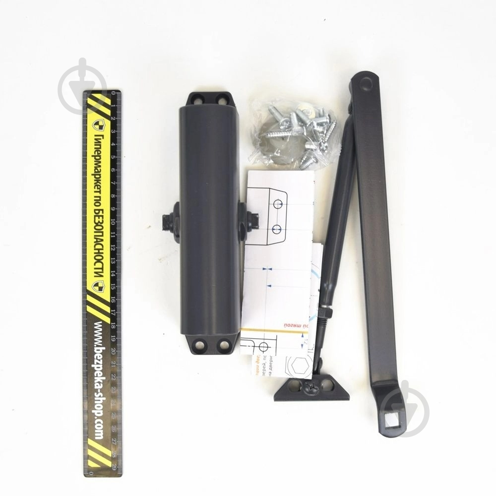 Доводчик дверной Atis A-062 графит 85 кг - фото 3