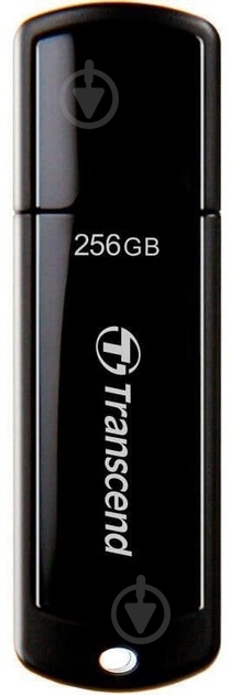 Флешпам'ять USB Transcend JetFlash 256 ГБ USB 3.1 black (TS256GJF700) - фото 1