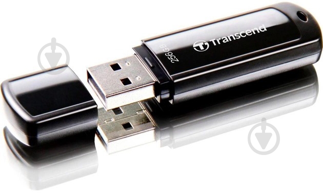 Флешпам'ять USB Transcend JetFlash 256 ГБ USB 3.1 black (TS256GJF700) - фото 3