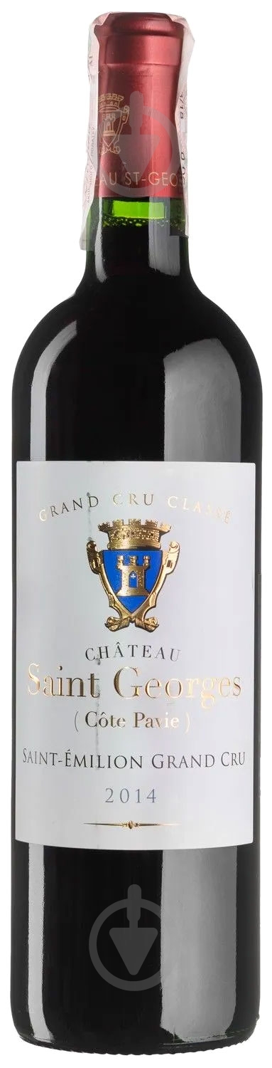 Вино Chateau Saint Georges Cote Pavie 2014 0,75 л - фото 1 Вино Chateau Saint Georges Cote Pavie 2014 0,75 л - фото 1