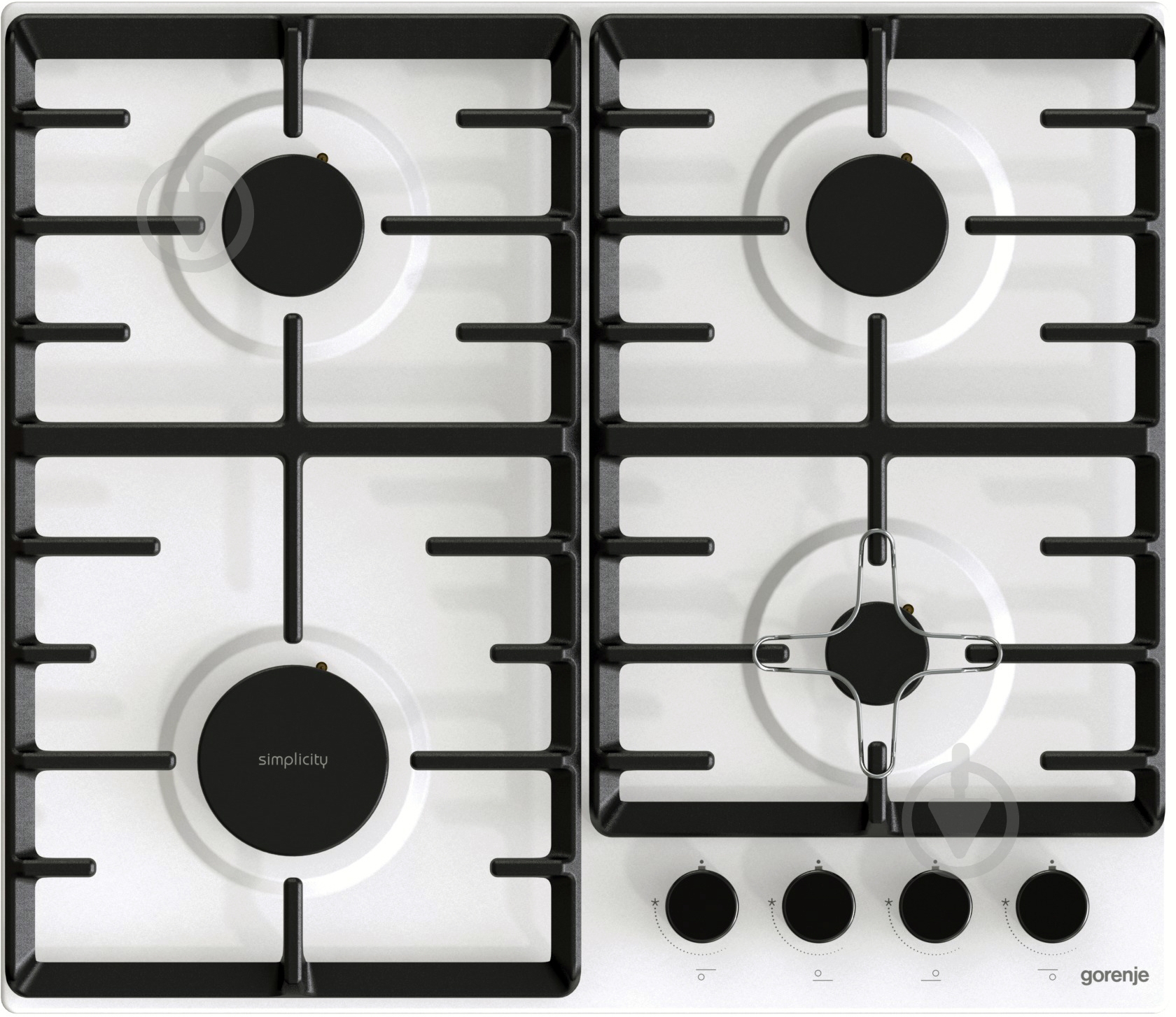 Варочная поверхность газовая Gorenje G641SYW - фото 1 Варочная поверхность газовая Gorenje G641SYW - фото 1