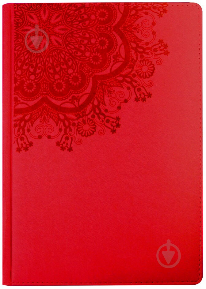 Дневник недатированный красный линия Optima Vivella A5 O20822-03 - фото 1