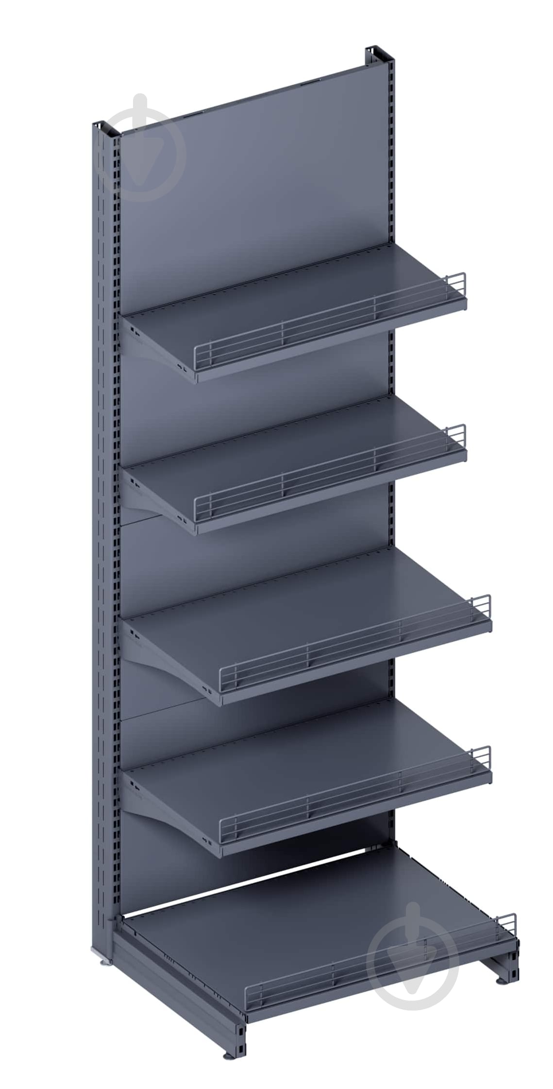 Стеллаж торговый Modern-Expo 1930x665x500 мм отдельно стоящий - фото 1