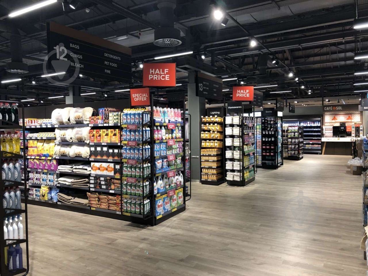 Стеллаж торговый Modern-Expo 1930x665x500 мм отдельно стоящий - фото 4