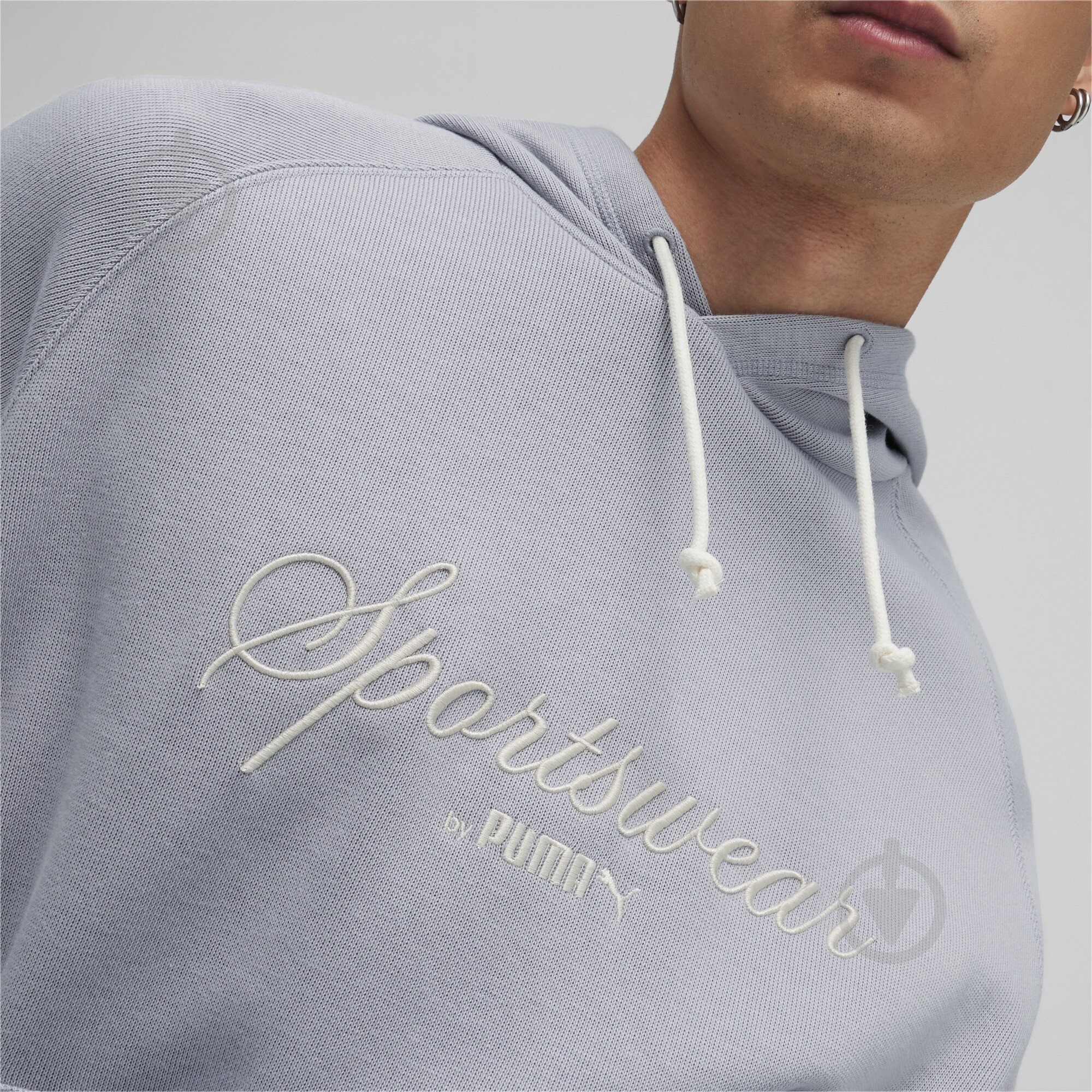 Джемпер Puma CLASSICS+ HOODIE 62427563 р.M сірий - фото 4