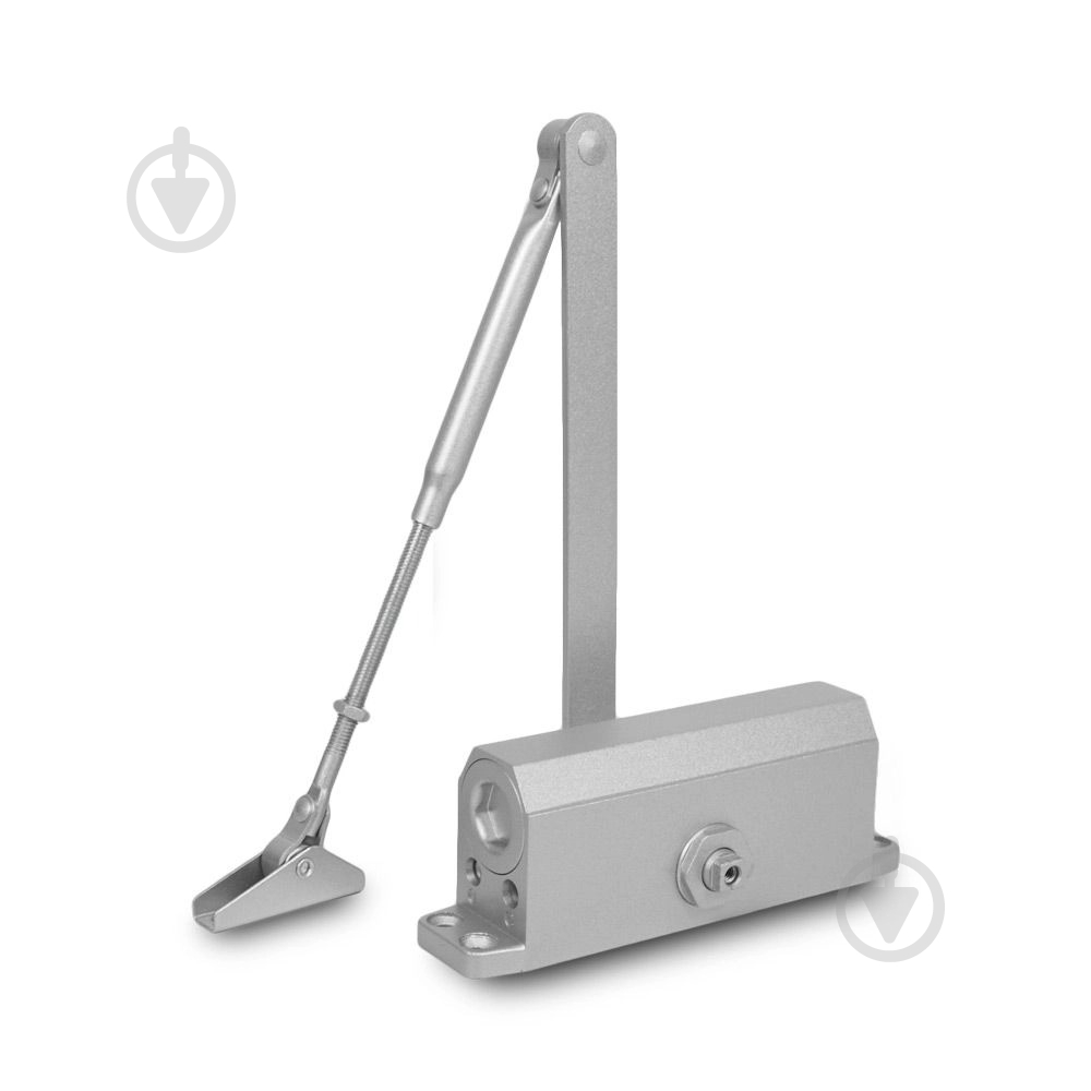 Доводчик дверной Atis DC02 серебряный 45 кг - фото 1