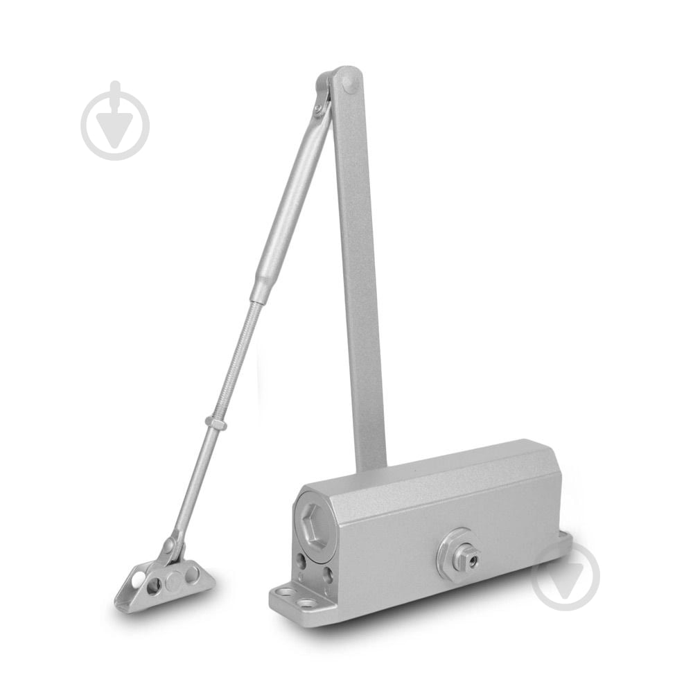 Доводчик дверной Atis DC03 серебряный 60 кг - фото 1