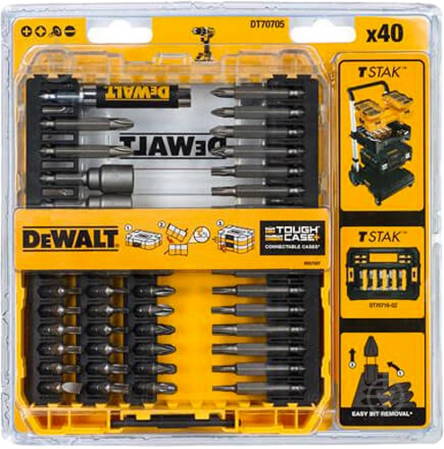 Набор бит DeWalt Extreme Flextorq 40 шт. DT70705 - фото 3