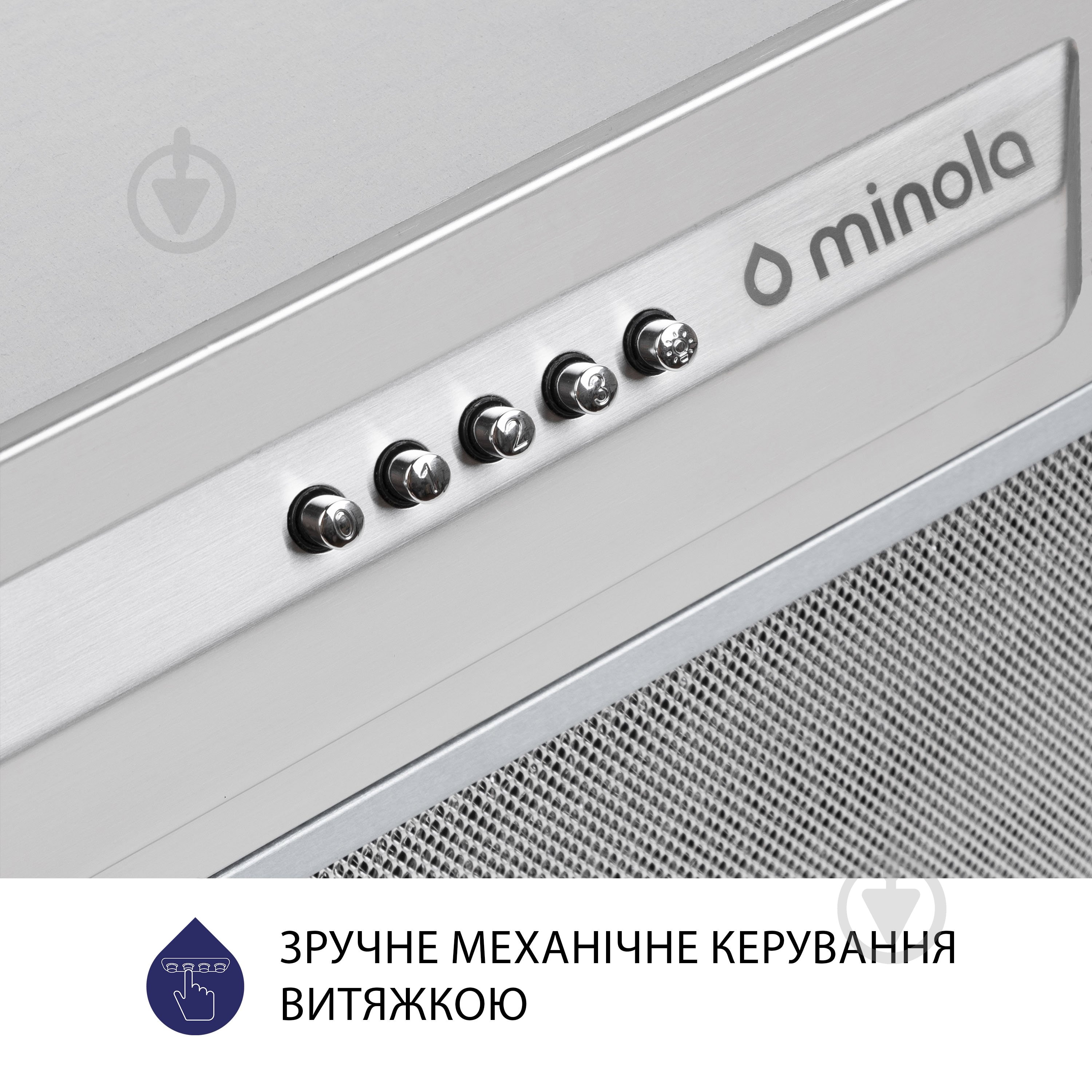 Витяжка Minola HBI 5324 I 800 LED повновбудовувана - фото 7