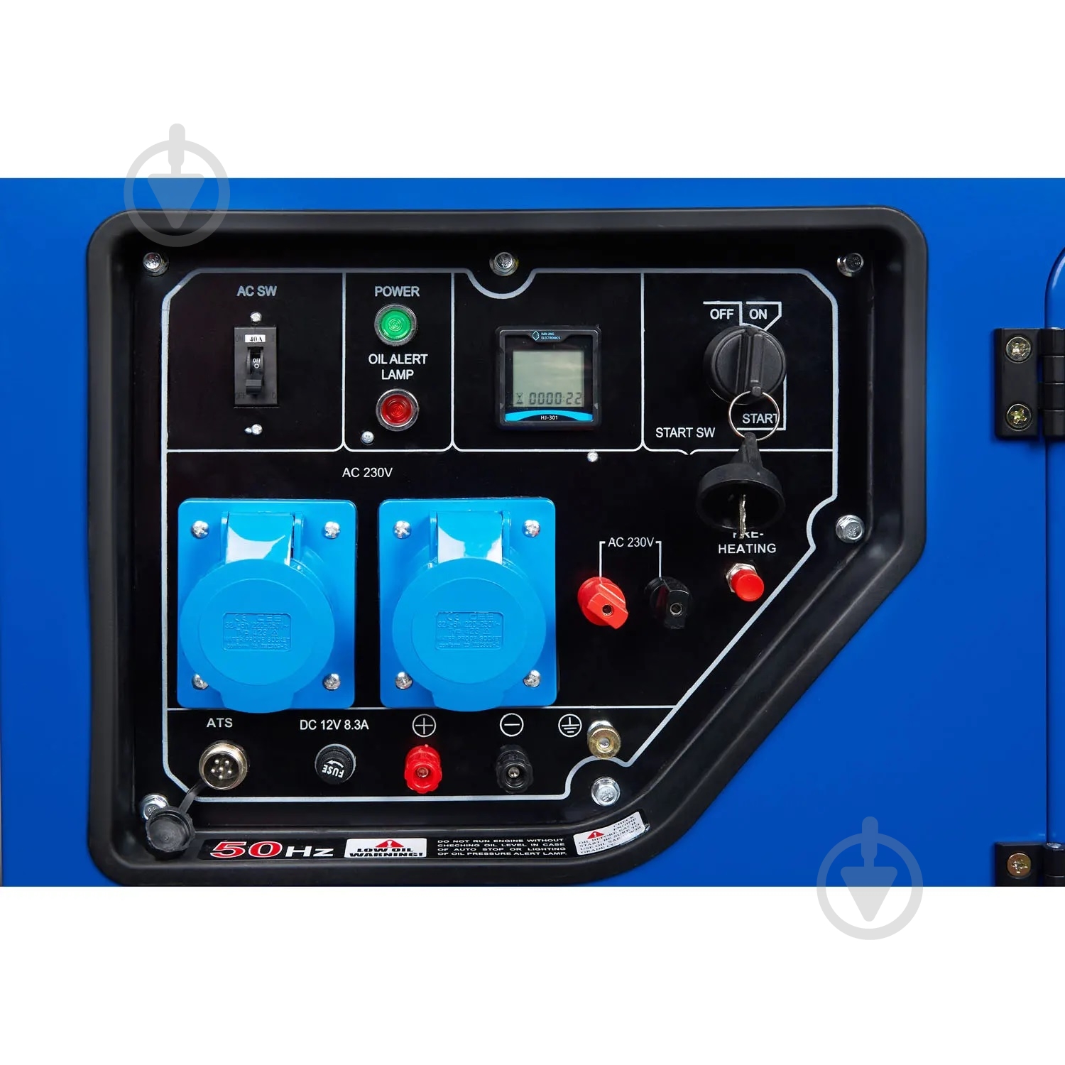 Генератор дизельный EnerSol 9 кВт / 10 кВт 230 В SKDS-10EBA - фото 3 Генератор дизельный EnerSol 9 кВт / 10 кВт 230 В SKDS-10EBA - фото 3