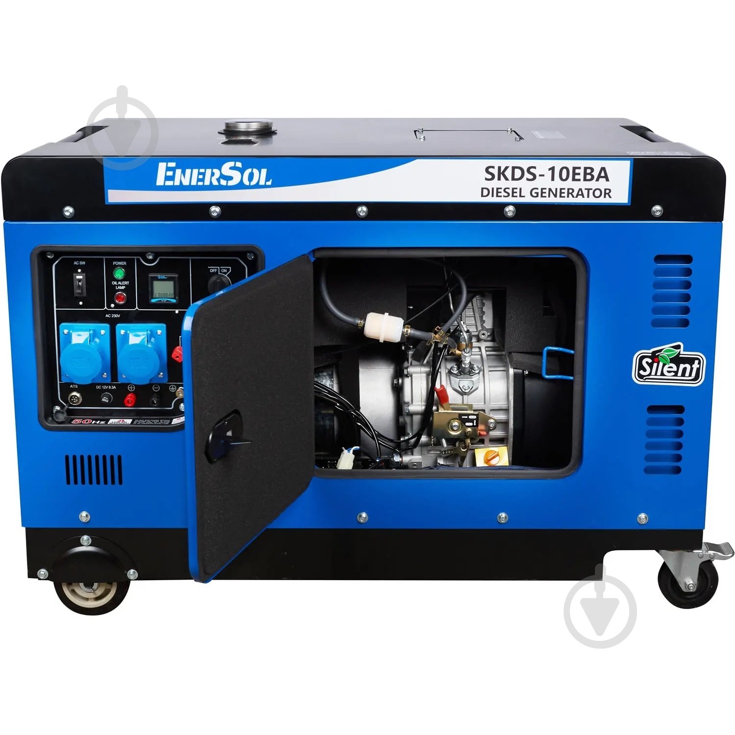 Генератор дизельный EnerSol 9 кВт / 10 кВт 230 В SKDS-10EBA - фото 2 Генератор дизельный EnerSol 9 кВт / 10 кВт 230 В SKDS-10EBA - фото 2