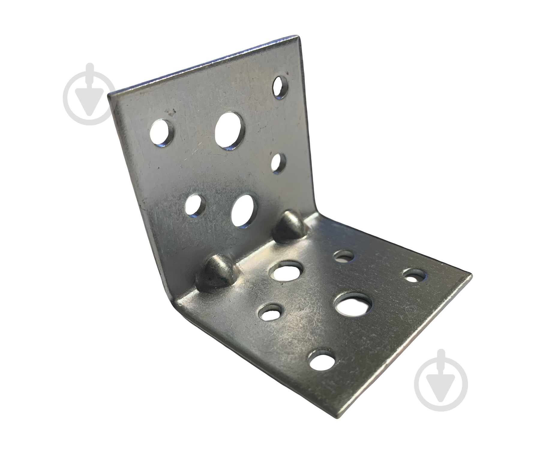 Кутник монтажний монтажна рівносторонній 50x50x50 мм 1,8 мм (1 шт.) - фото 1