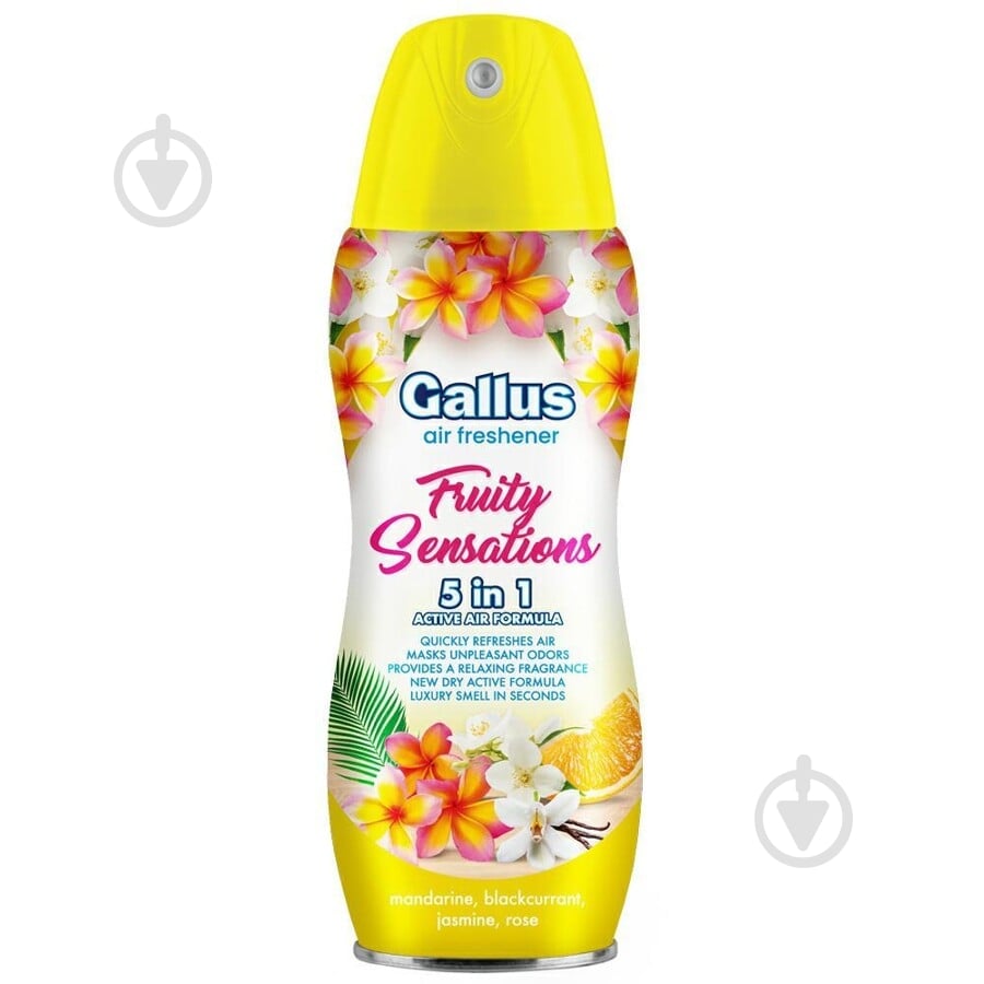 Освежитель воздуха Gallus 5in1 Fruity Sensations 300 мл - фото 1