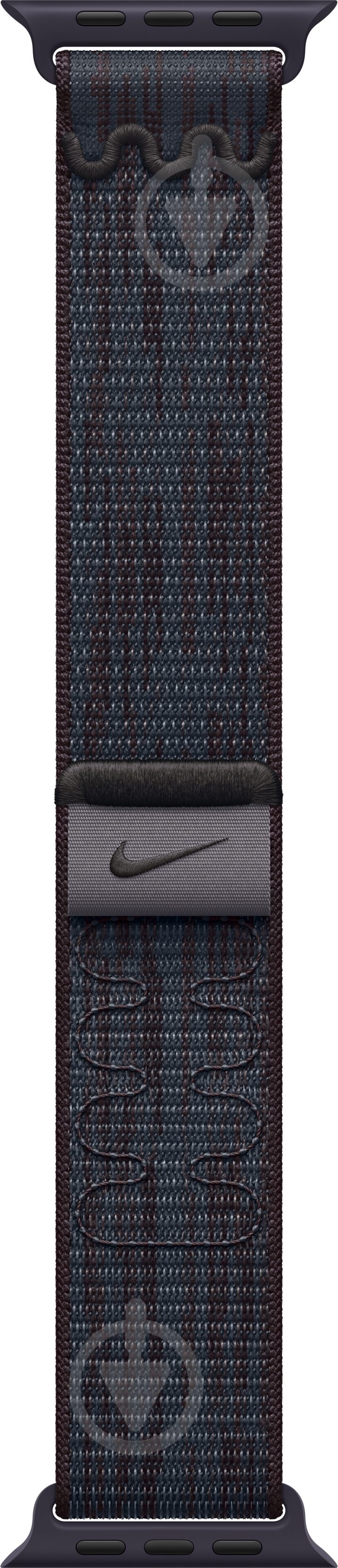 Ремінець Apple 42mm Black/Blue Nike Sport Loop (MYJA3ZM/A) - фото 1