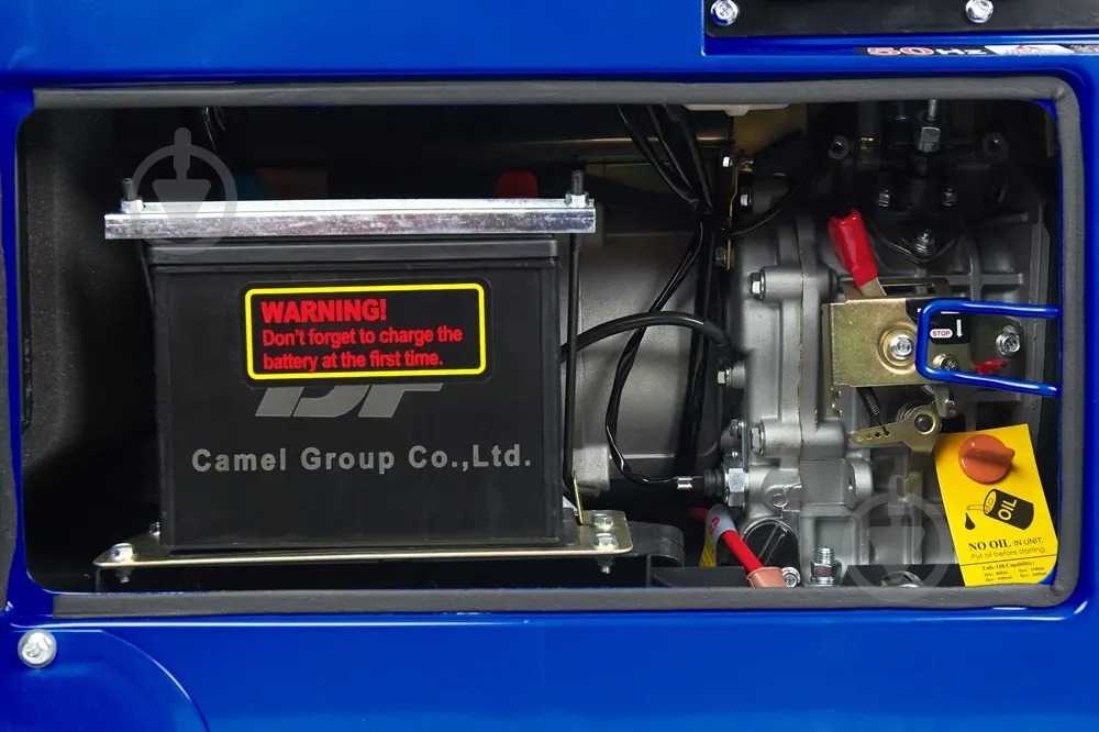 Генератор дизельный EnerSol ES-192D 6 кВт / 6,5 кВт 230 В SKDS-7EBA - фото 8