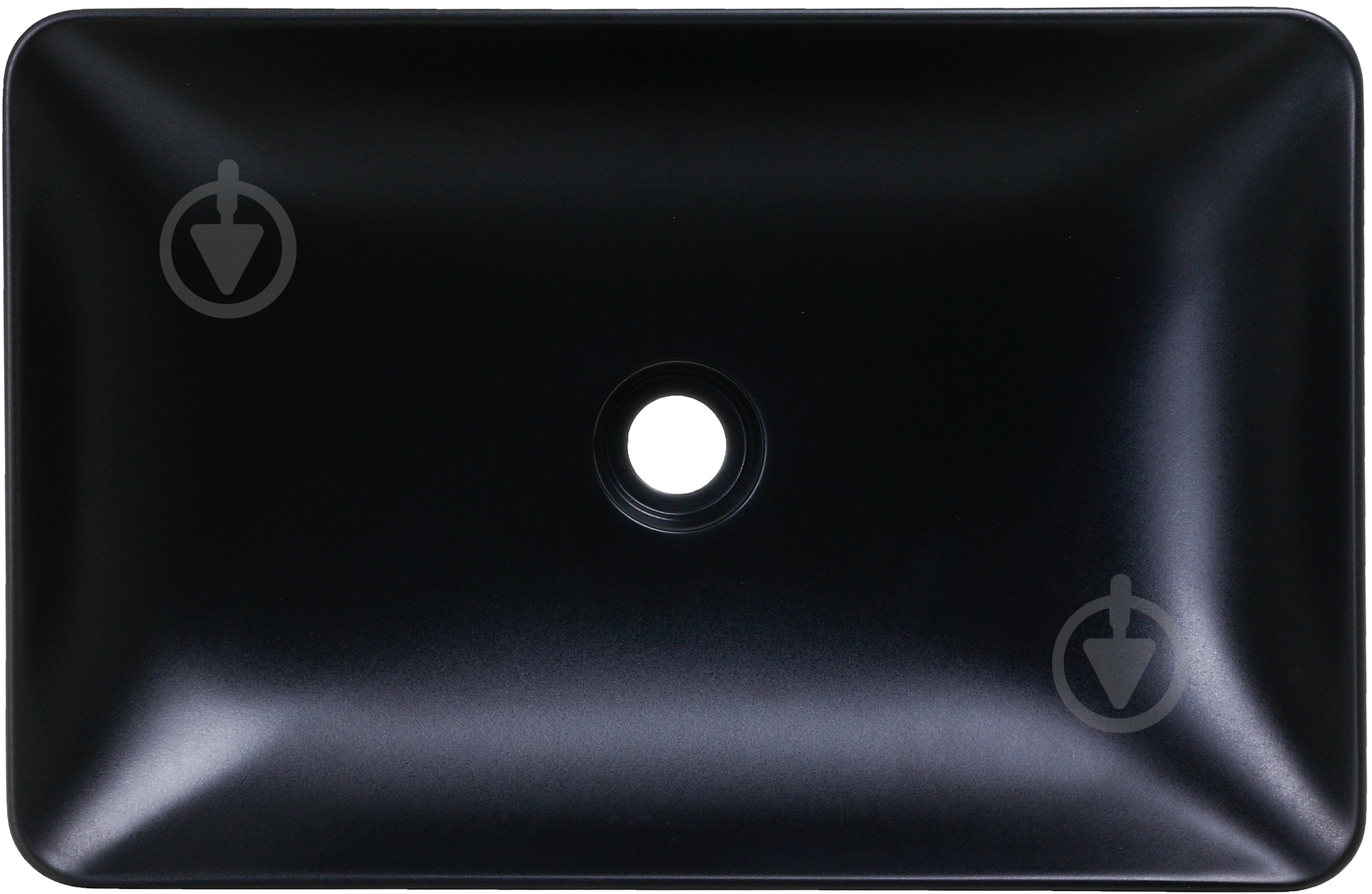 Умывальник ScandiSPA Rettango Black 58x40см - фото 3