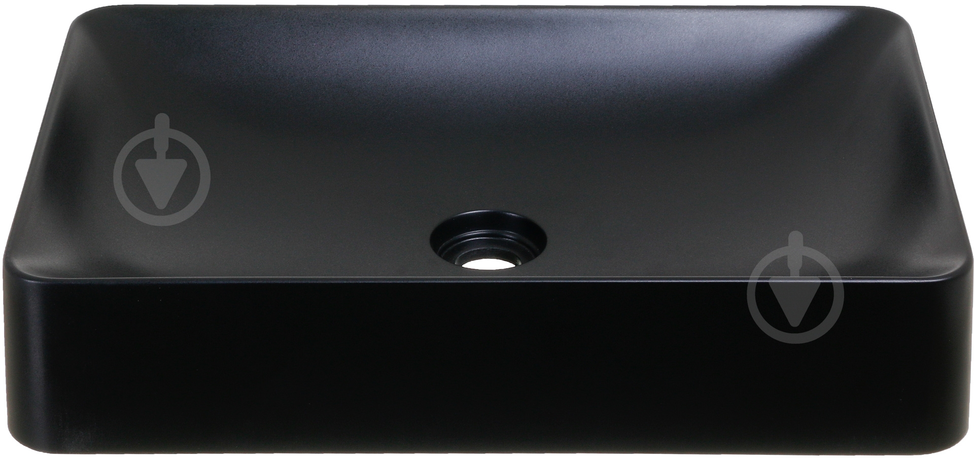 Умывальник ScandiSPA Rettango Black 58x40см - фото 2