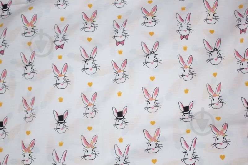 Наволочка Ranforce Elite 17-0529 Bunnies white 70x70 см мульти MirSon - фото 3 Наволочка Ranforce Elite 17-0529 Bunnies white 70x70 см мульти MirSon - фото 3