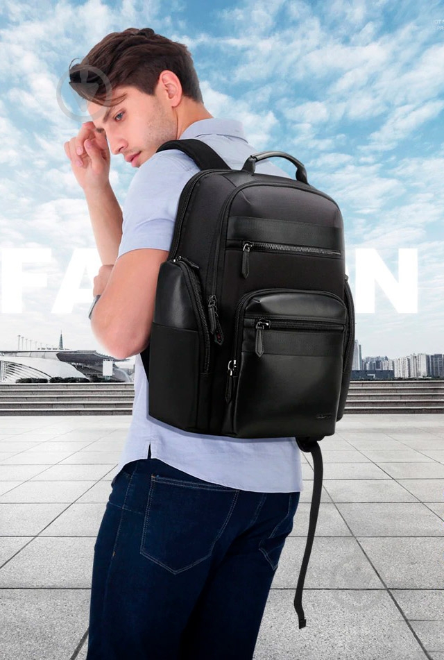 Рюкзак деловой Optima 851-014211 - фото 7 Рюкзак деловой Optima 851-014211 - фото 7