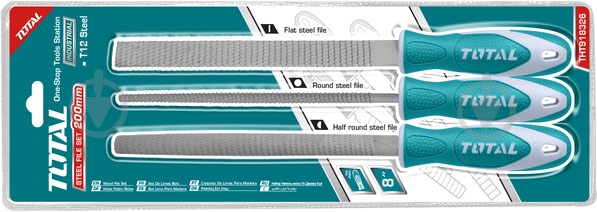 Набор напильников Total 3 шт. THT918326 - фото 3 Набор напильников Total 3 шт. THT918326 - фото 3