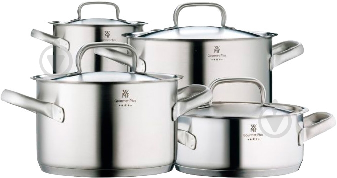 Набор кастрюль WMF с крышками Gourmet Plus - фото 1