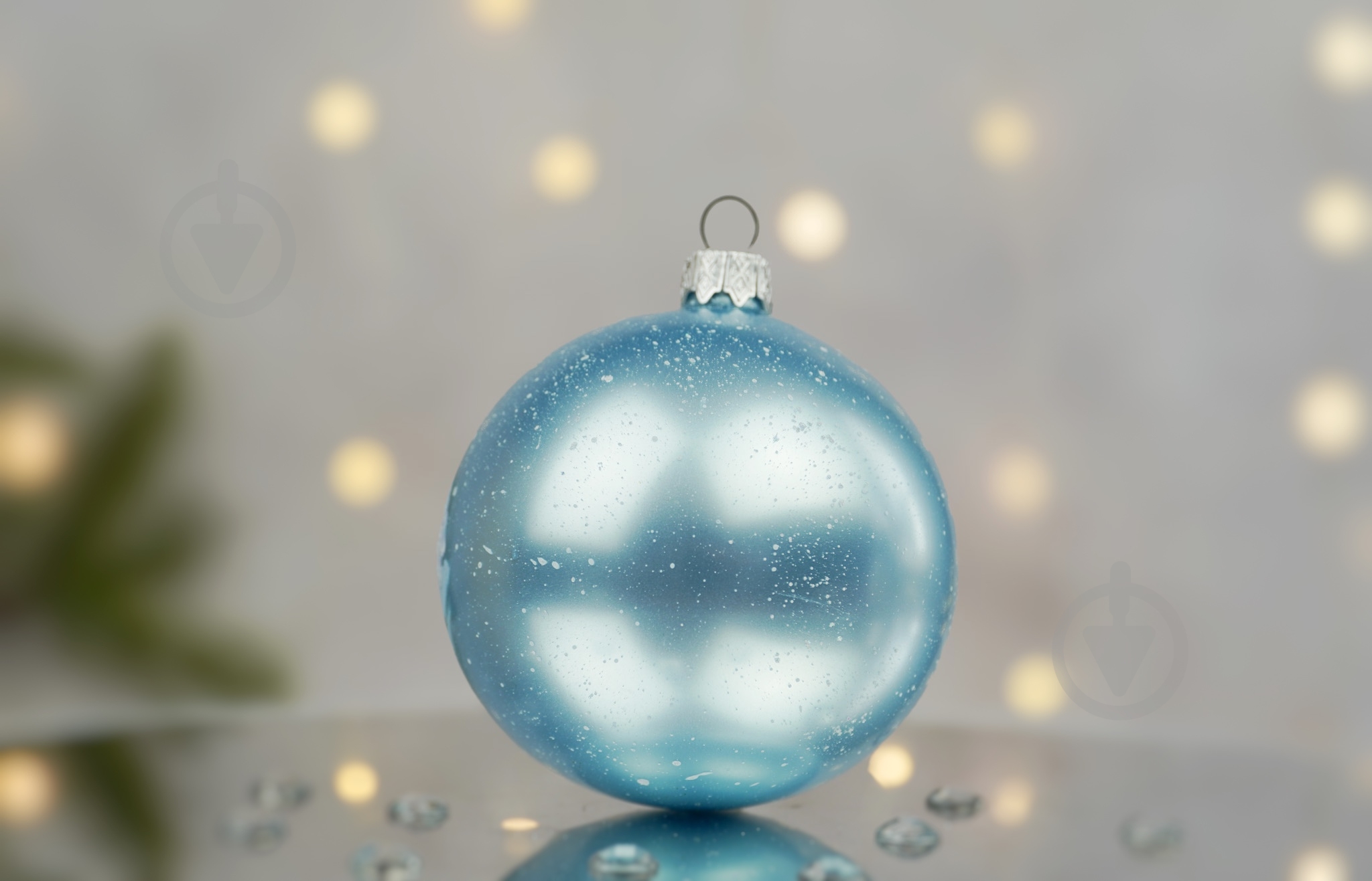 Куля ялинкова Михайлівський Золотоверхий Собор d 100 мм блакитний 4820001180343 - фото 4 Куля ялинкова Михайлівський Золотоверхий Собор d 100 мм блакитний 4820001180343 - фото 4