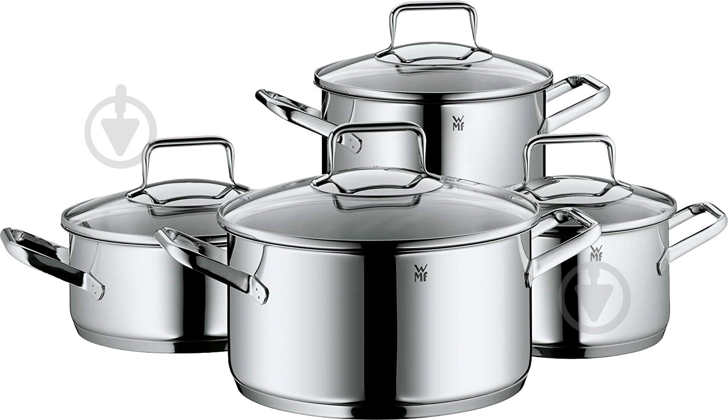 Набор кастрюль WMF с крышками Trend - фото 1