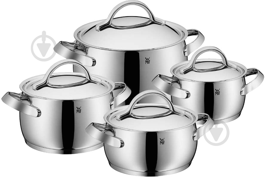 Набор кастрюль WMF с крышками Concento - фото 1 Набор кастрюль WMF с крышками Concento - фото 1
