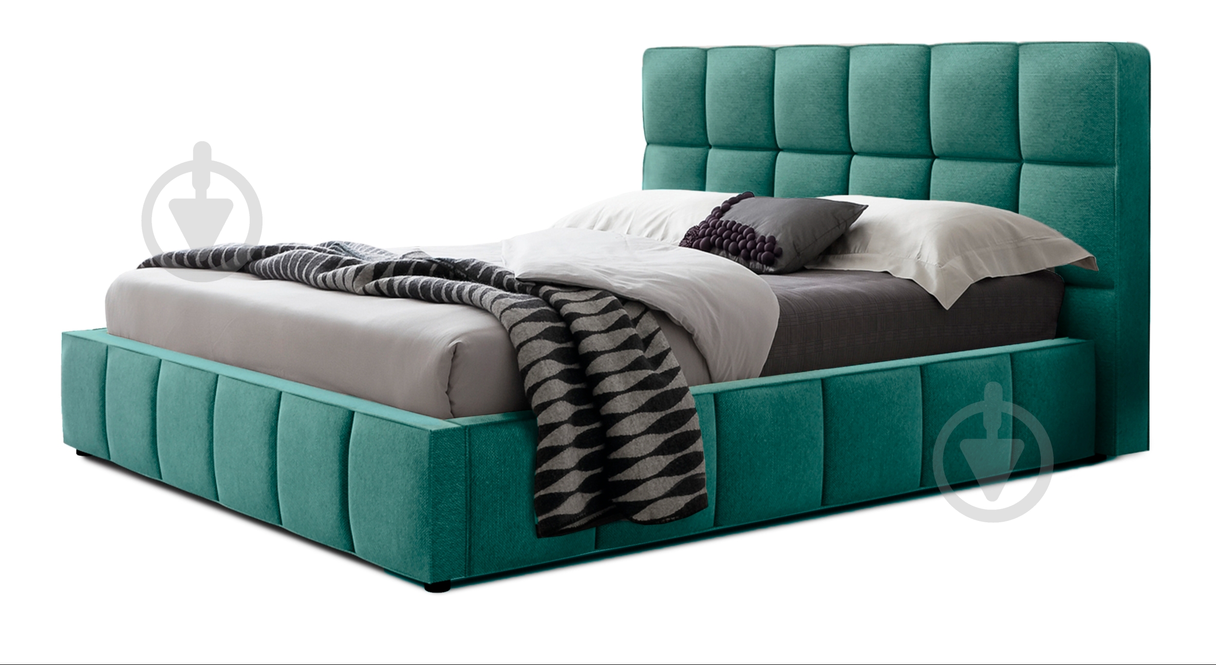 Кровать Green Sofa Техас-1 Флорида Emerald 140x200 см - фото 1 Кровать Green Sofa Техас-1 Флорида Emerald 140x200 см - фото 1