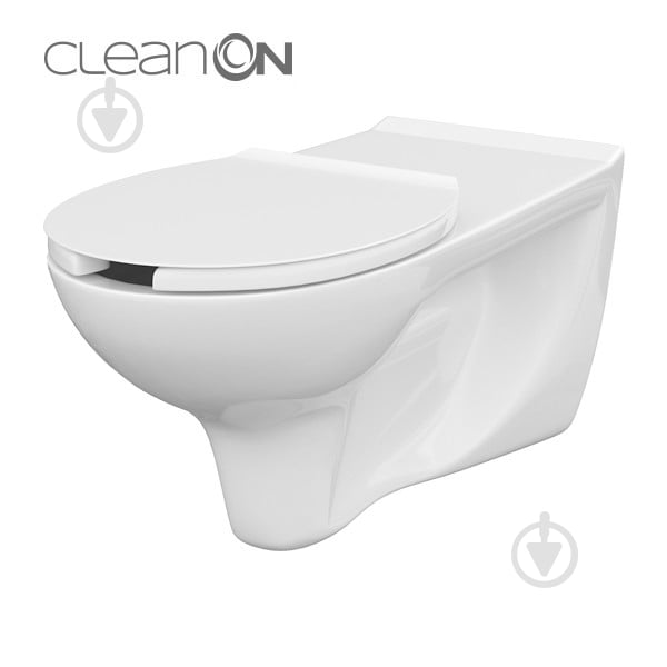 Унітаз підвісний Cersanit ETIUDA CLEANON K670-002 - фото 3
