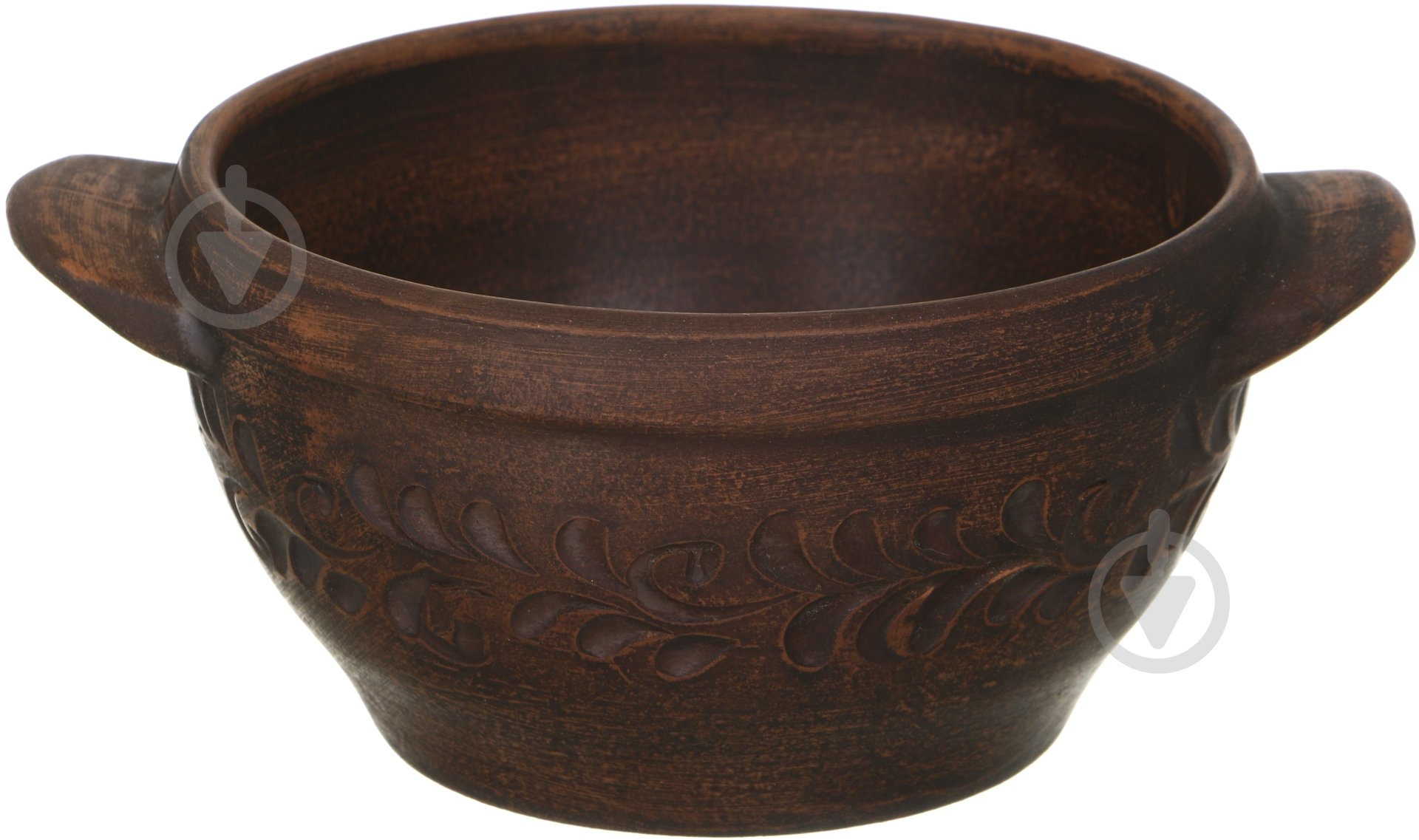 Бульонница с ручками Shynkar&KO дымленная 600 мл - фото 1 Бульонница с ручками Shynkar&KO дымленная 600 мл - фото 1