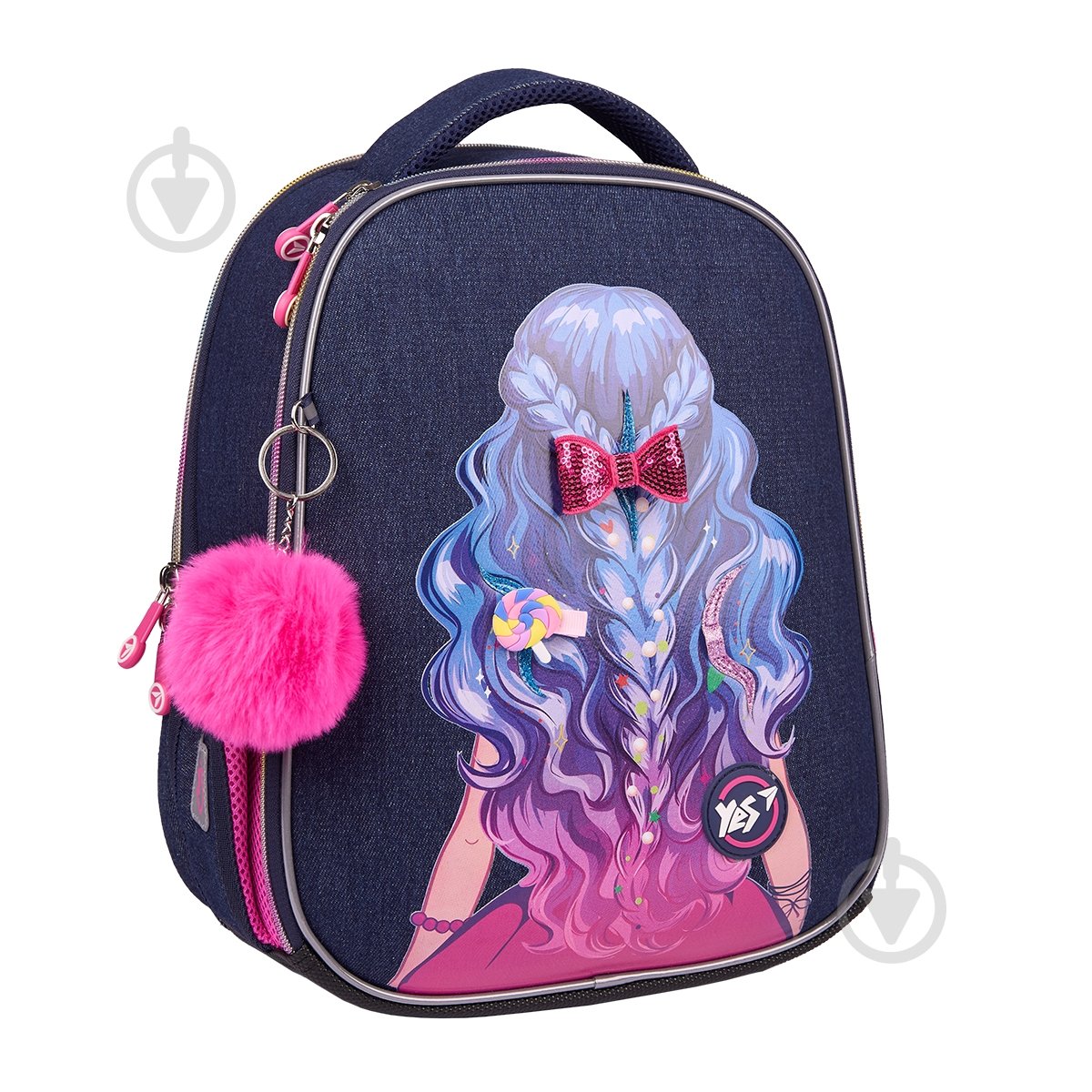 Рюкзак каркасный YES #Школа H-100 Beautiful Hair 550093 - фото 1 Рюкзак каркасный YES #Школа H-100 Beautiful Hair 550093 - фото 1