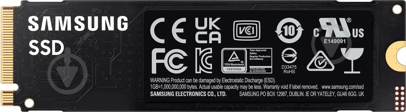 SSD-накопитель Samsung 990EVO 1000GB M.2 PCI Express 4.0 x4 3D NAND (MZ-V9E1T0BW) - фото 4 SSD-накопитель Samsung 990EVO 1000GB M.2 PCI Express 4.0 x4 3D NAND (MZ-V9E1T0BW) - фото 4