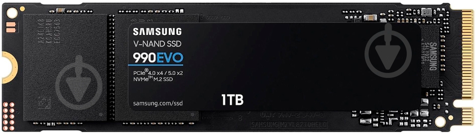 SSD-накопитель Samsung 990EVO 1000GB M.2 PCI Express 4.0 x4 3D NAND (MZ-V9E1T0BW) - фото 1 SSD-накопитель Samsung 990EVO 1000GB M.2 PCI Express 4.0 x4 3D NAND (MZ-V9E1T0BW) - фото 1