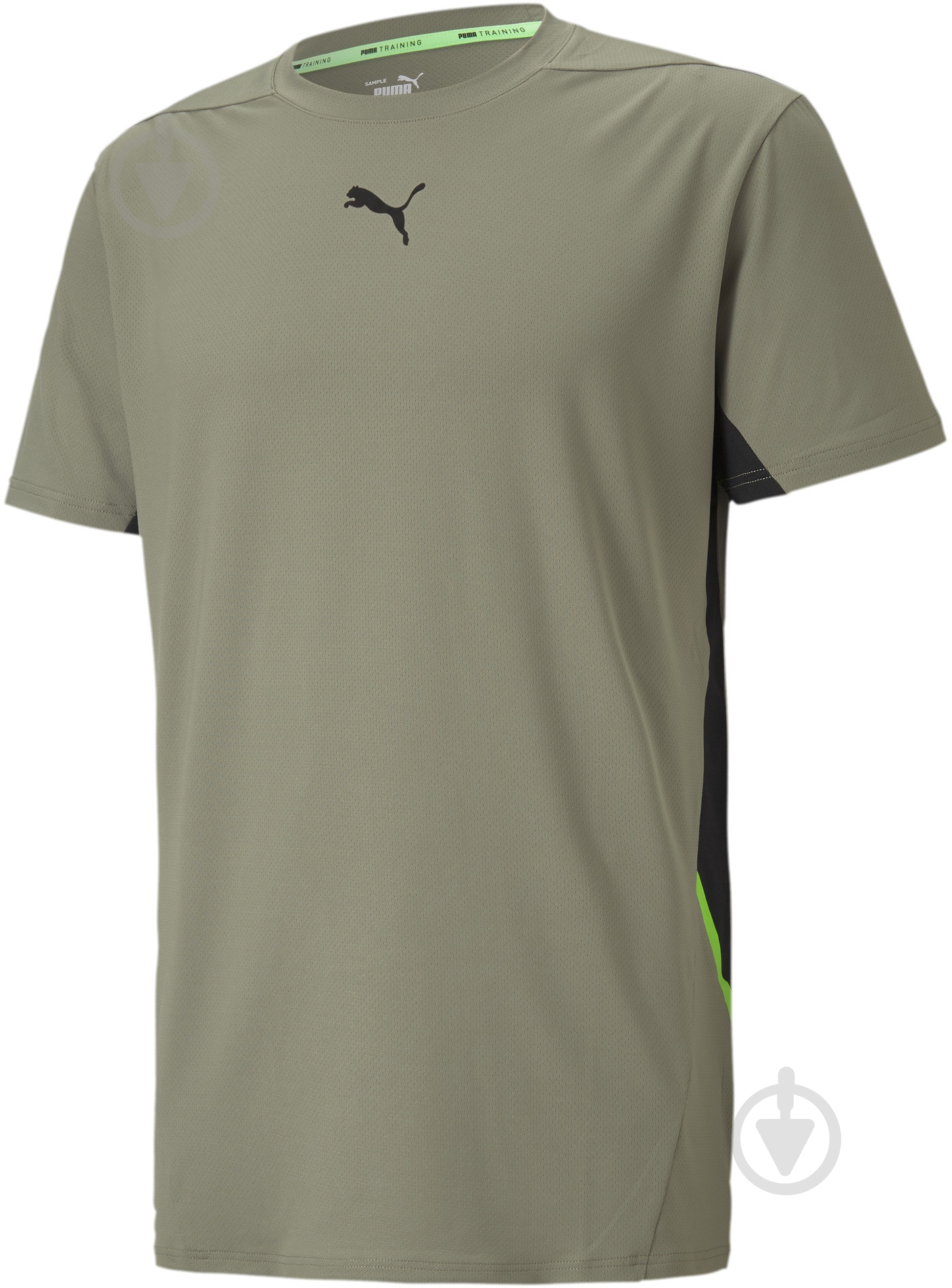 Футболка Puma TRAIN VENT SS TEE 52016473 р.XL хаки - фото 2