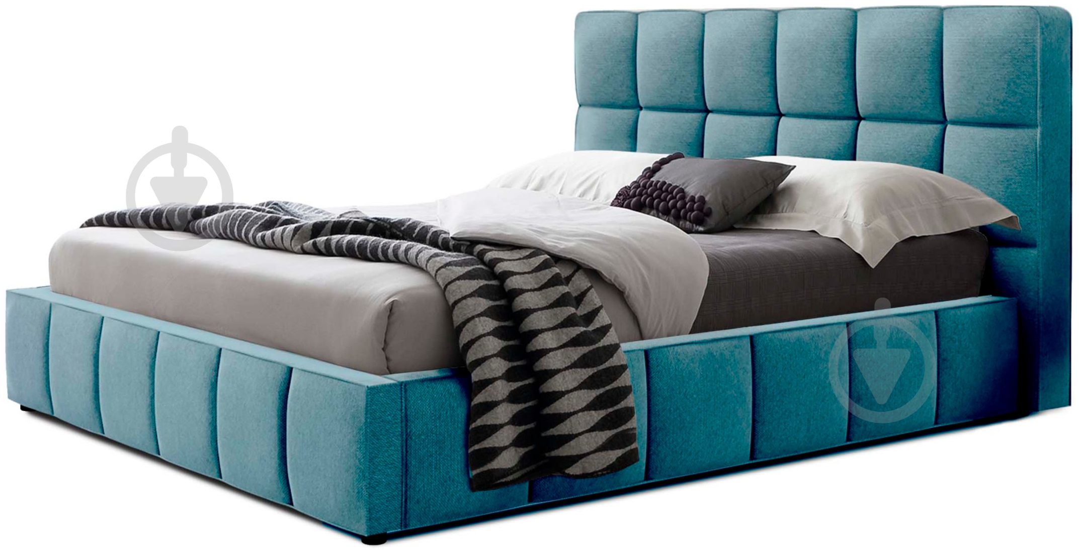 Кровать Green Sofa Техас-1 Флорида Ocean 140x200 см - фото 1 Кровать Green Sofa Техас-1 Флорида Ocean 140x200 см - фото 1