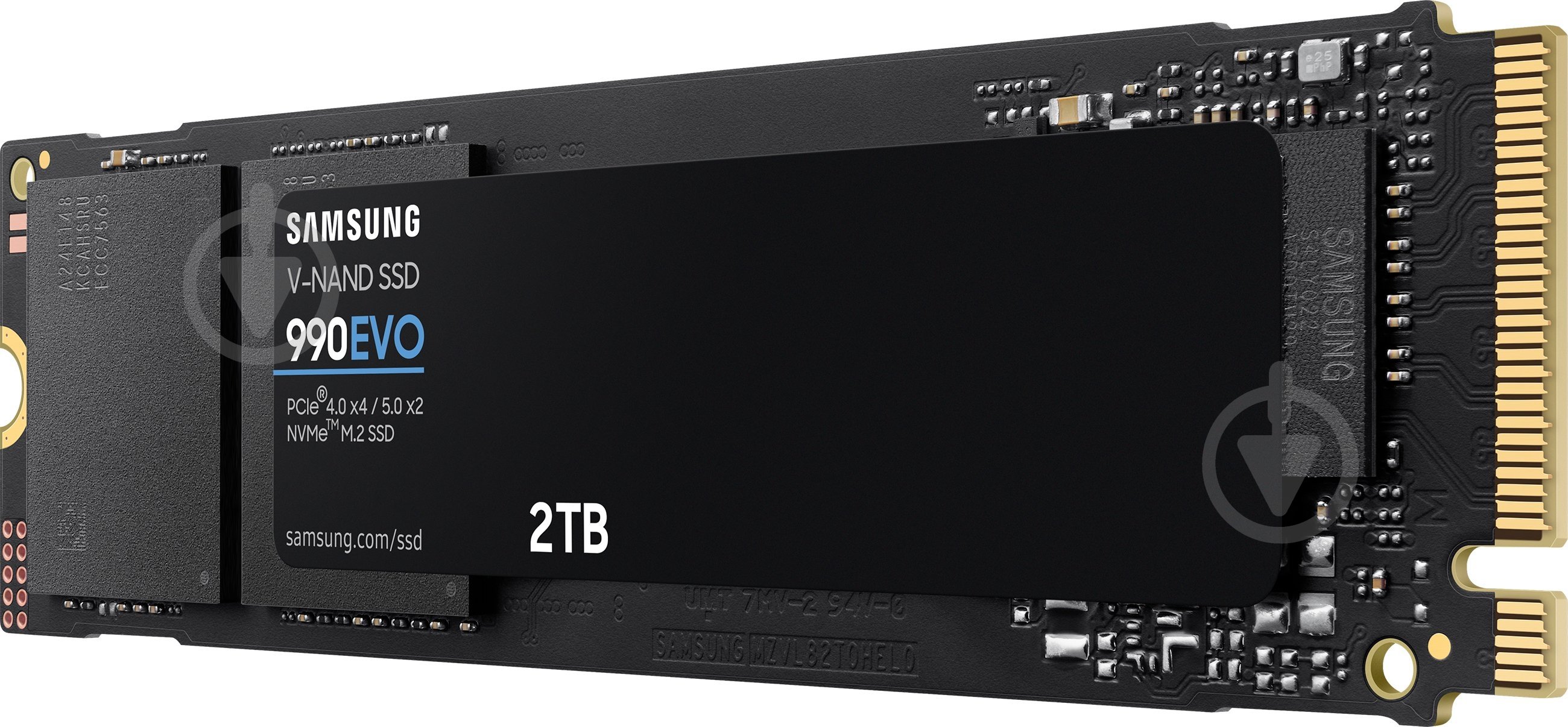 SSD-накопитель Samsung 990EVO 2000GB M.2 PCI Express 4.0 x4 3D NAND (MZ-V9E2T0BW) - фото 3