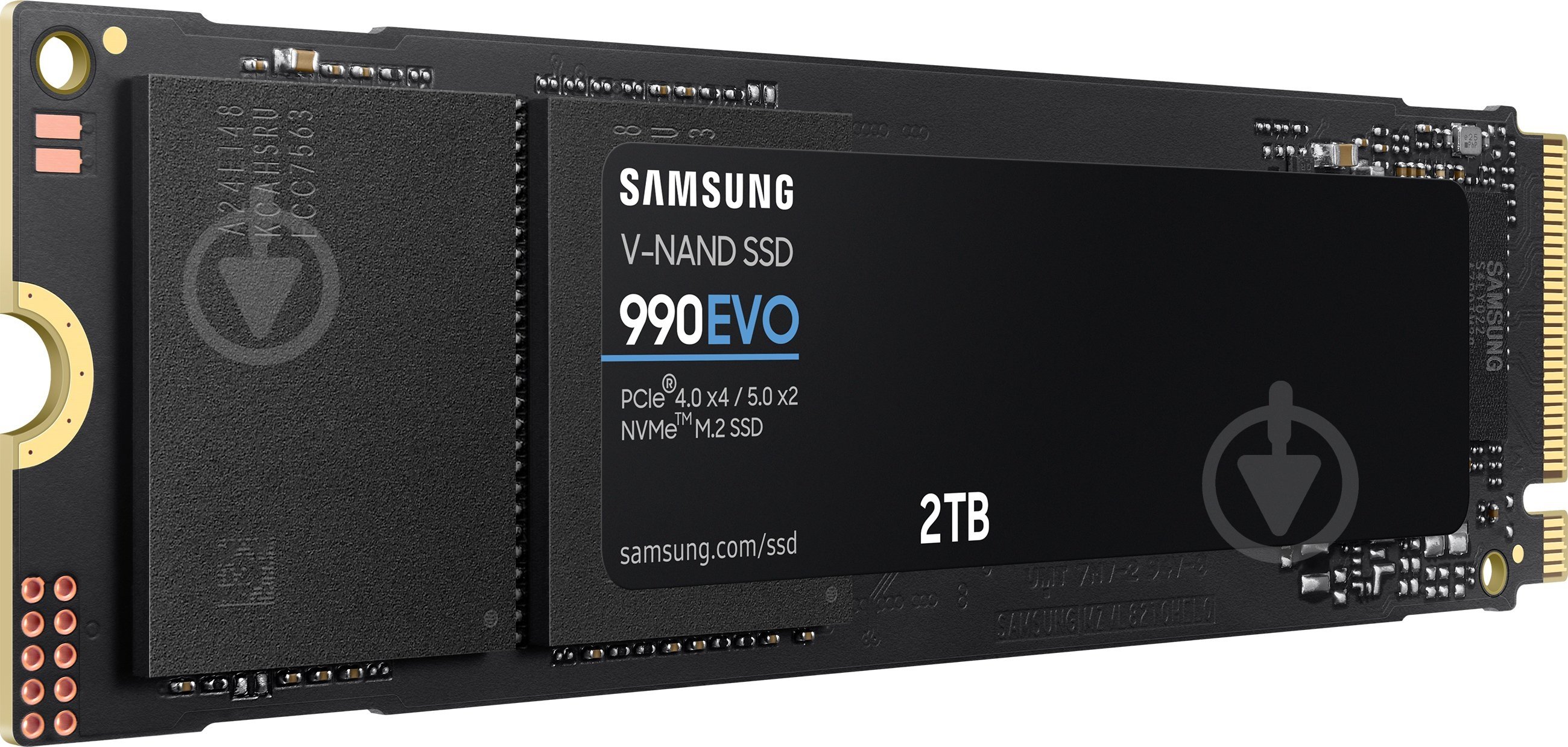 SSD-накопитель Samsung 990EVO 2000GB M.2 PCI Express 4.0 x4 3D NAND (MZ-V9E2T0BW) - фото 2