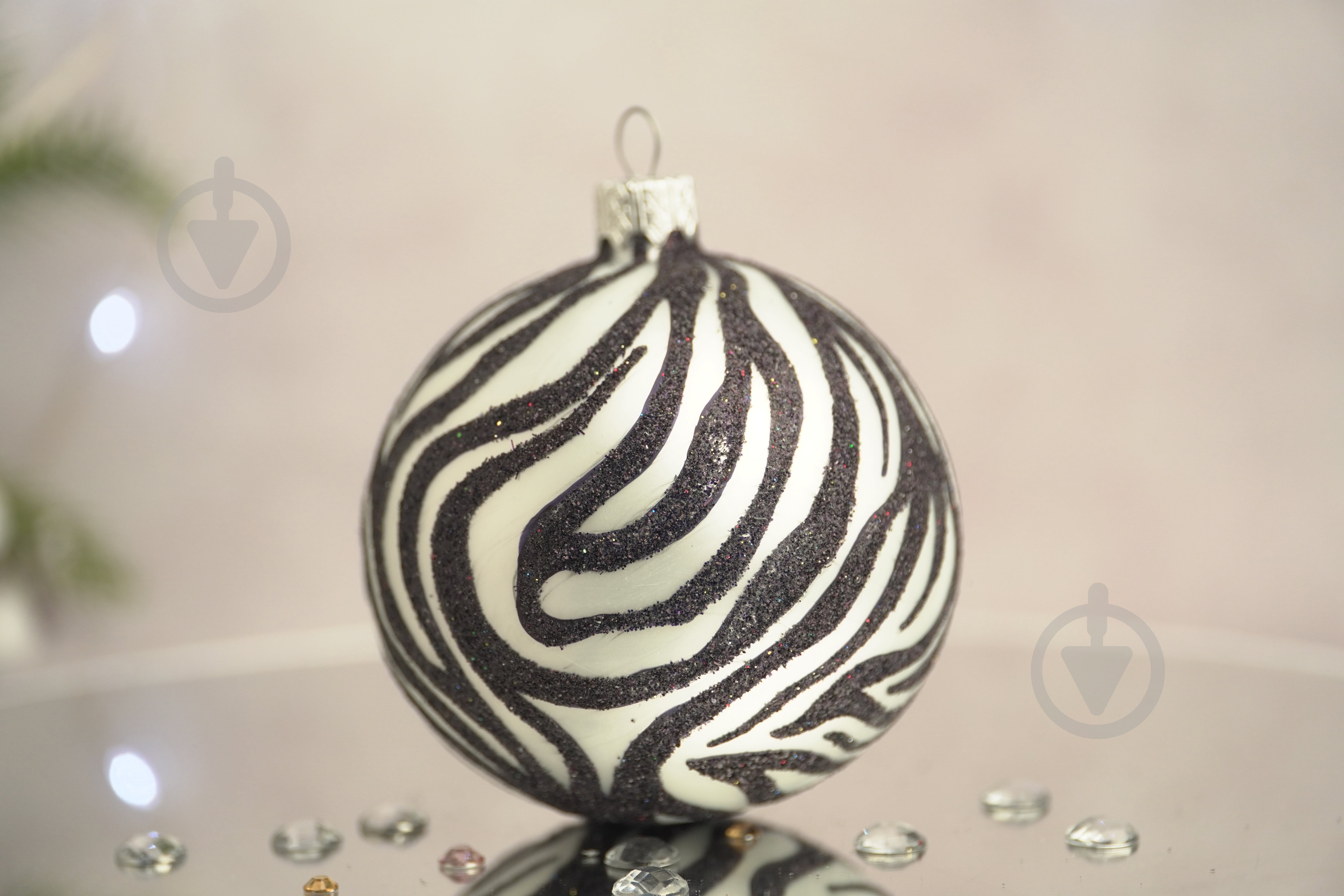 Набор елочных шаров Сафари d 85 мм 5 шт./уп. - фото 3 Набор елочных шаров Сафари d 85 мм 5 шт./уп. - фото 3