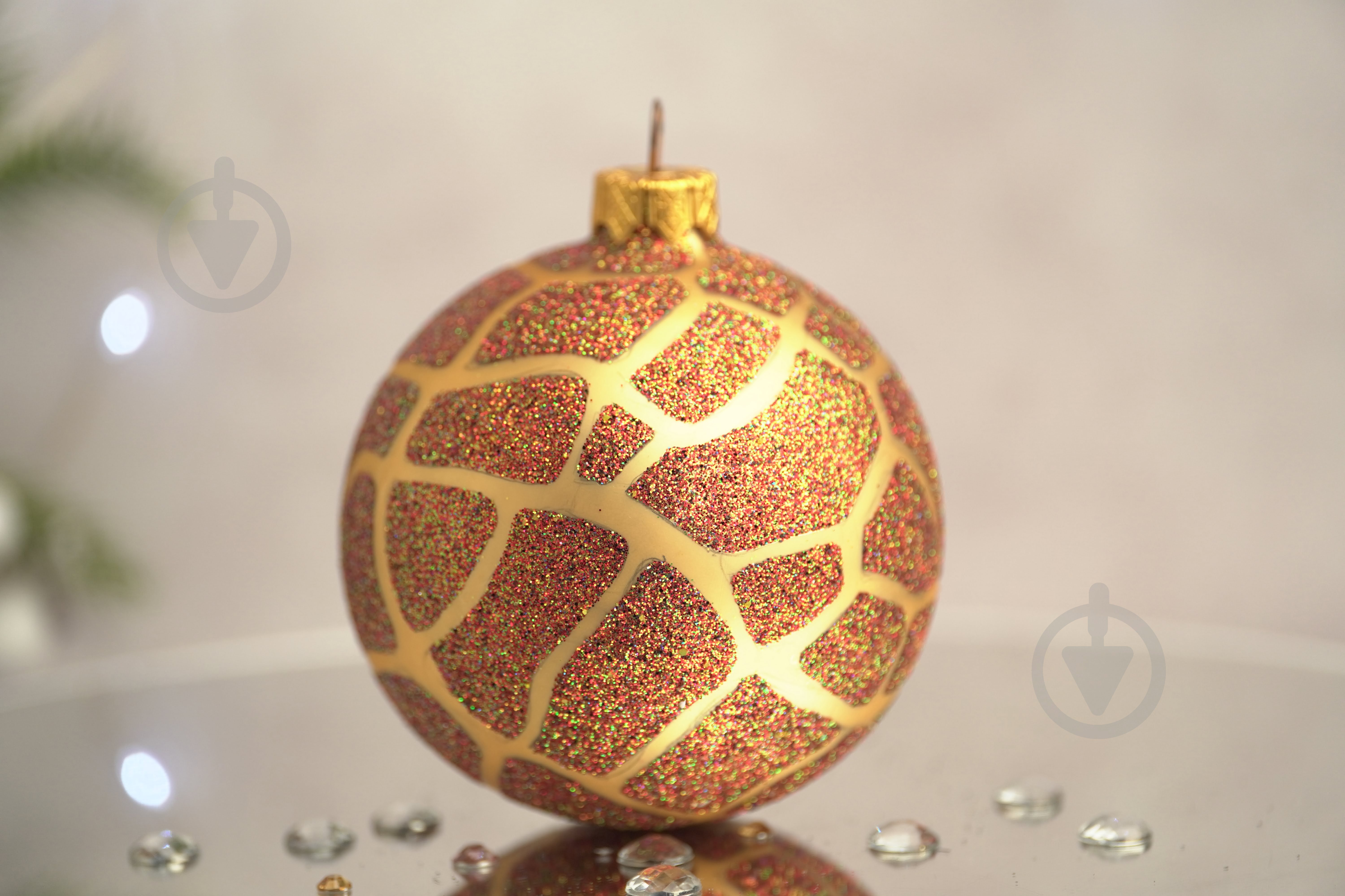 Набор елочных шаров Сафари d 85 мм 5 шт./уп. - фото 13 Набор елочных шаров Сафари d 85 мм 5 шт./уп. - фото 13