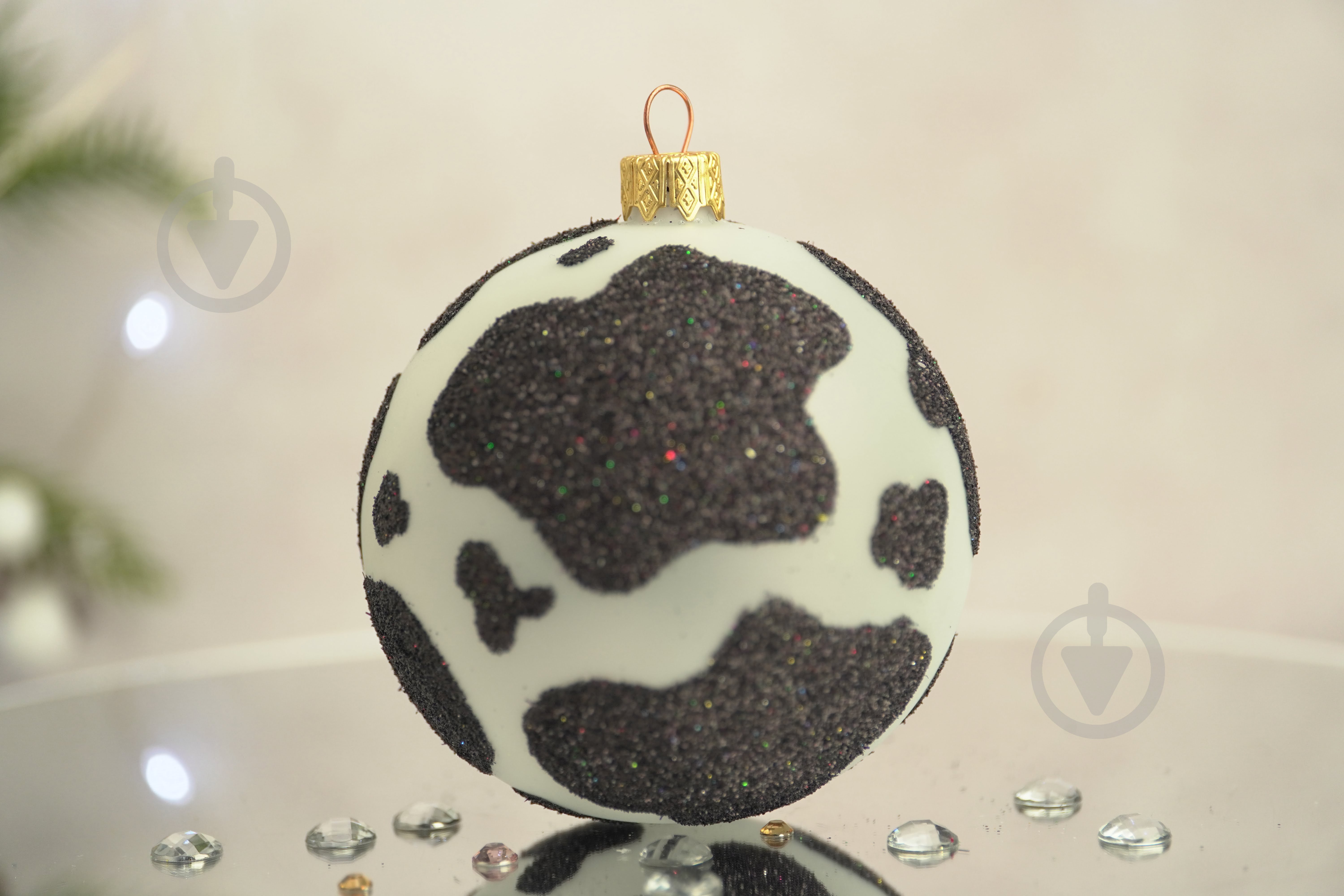 Набор елочных шаров Сафари d 85 мм 5 шт./уп. - фото 6 Набор елочных шаров Сафари d 85 мм 5 шт./уп. - фото 6