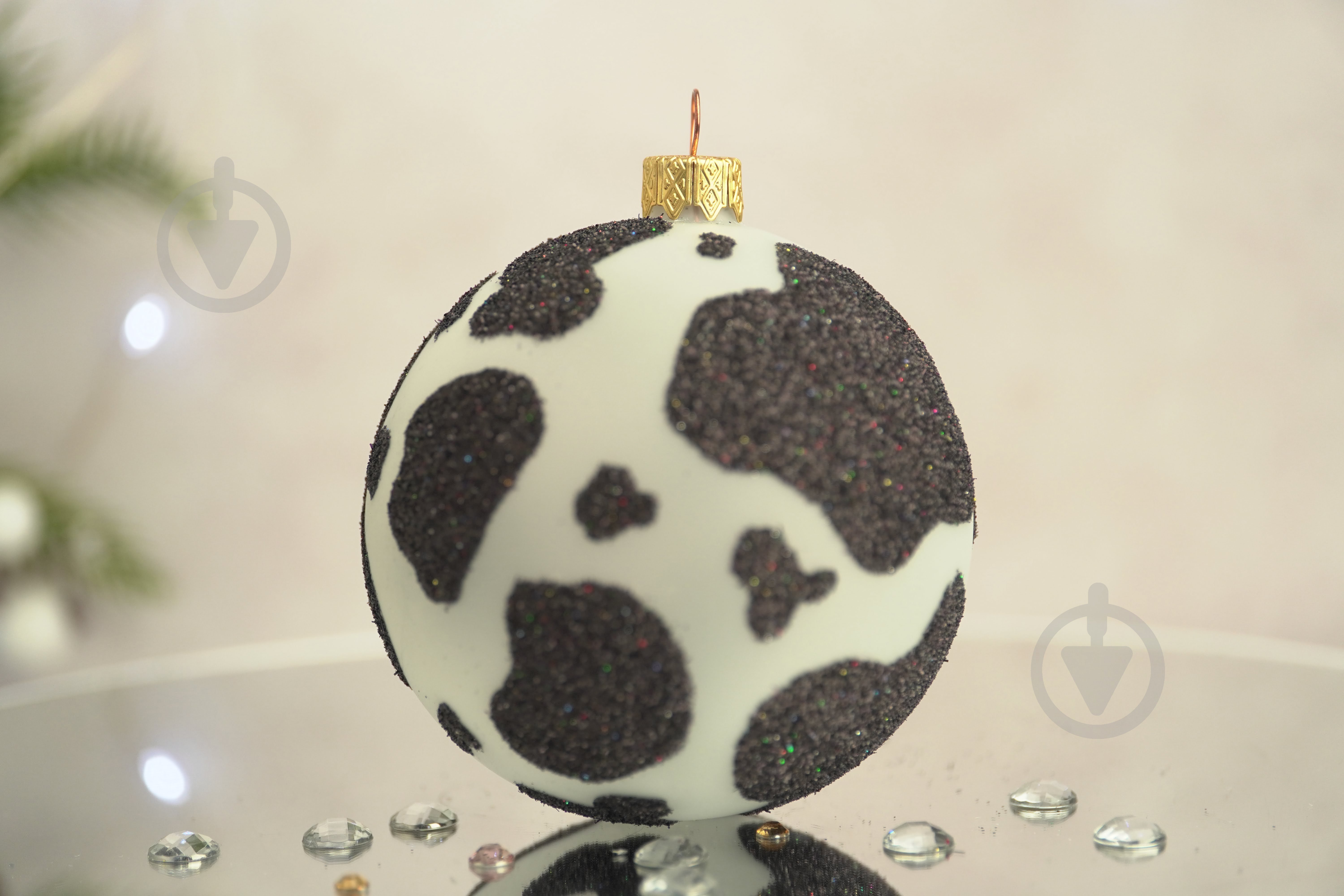 Набор елочных шаров Сафари d 85 мм 5 шт./уп. - фото 7 Набор елочных шаров Сафари d 85 мм 5 шт./уп. - фото 7