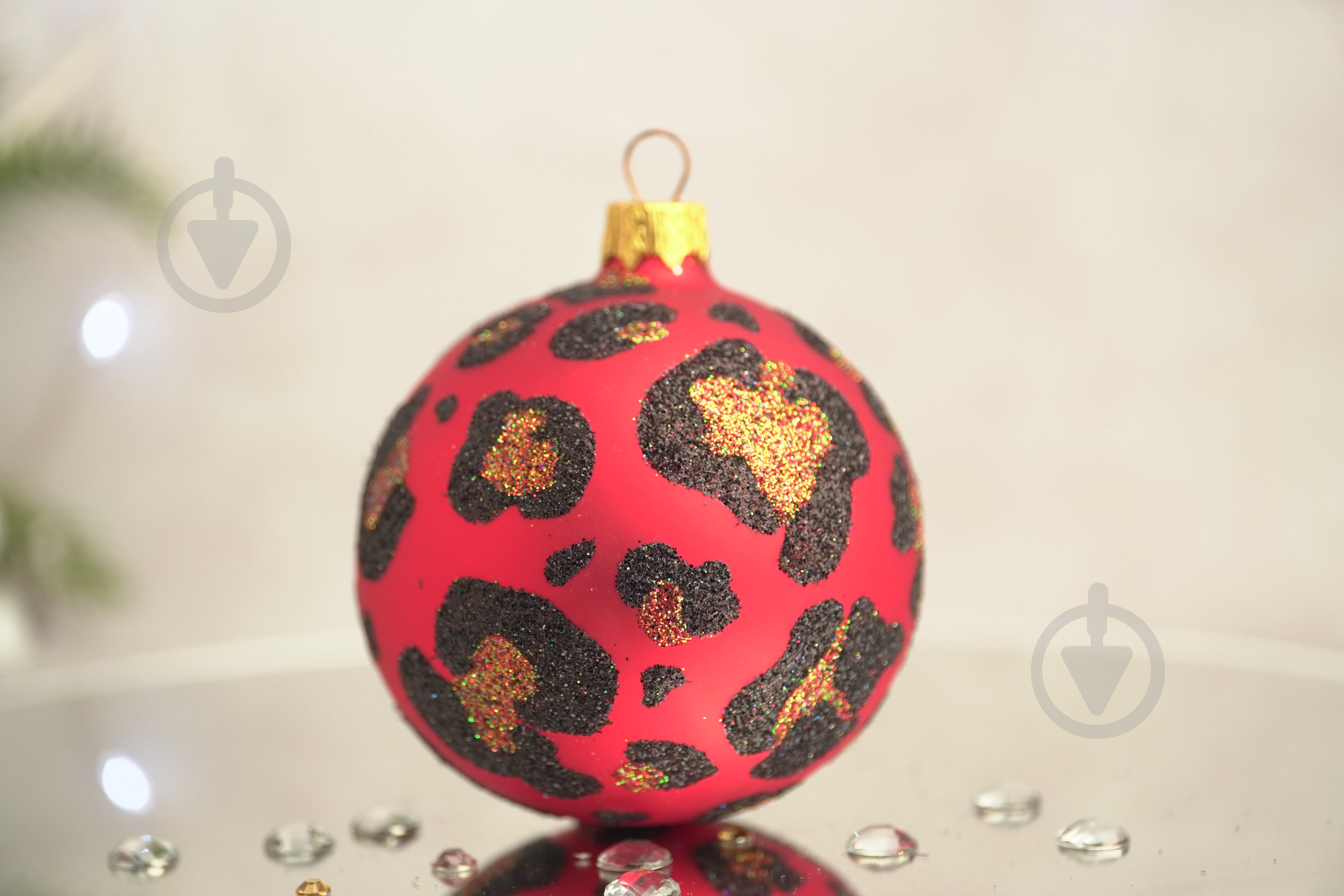 Набор елочных шаров Сафари d 85 мм 5 шт./уп. - фото 8 Набор елочных шаров Сафари d 85 мм 5 шт./уп. - фото 8